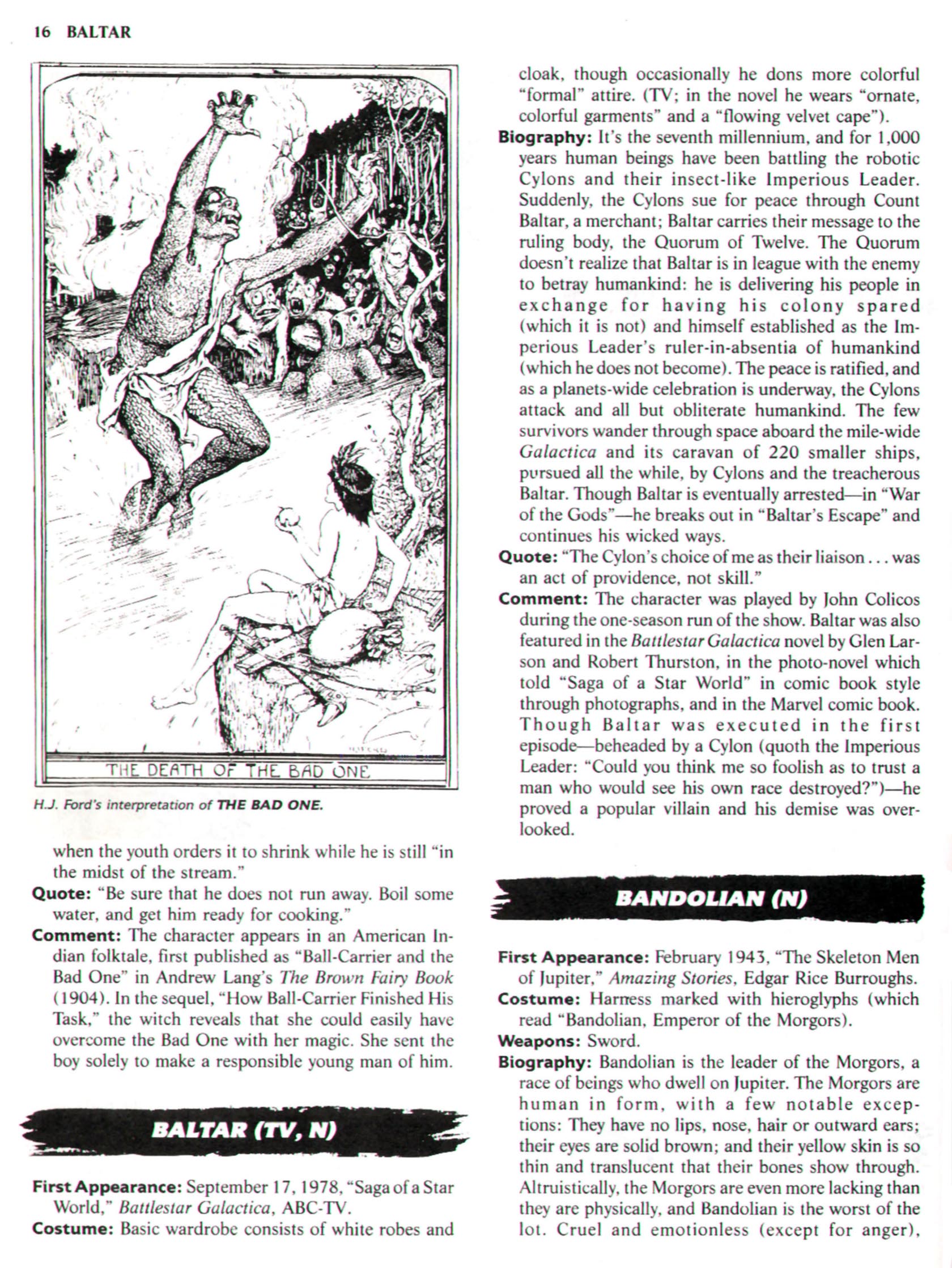 Read online The Encyclopedia of Super Villains comic -  Issue # TPB (Part 1) - 26