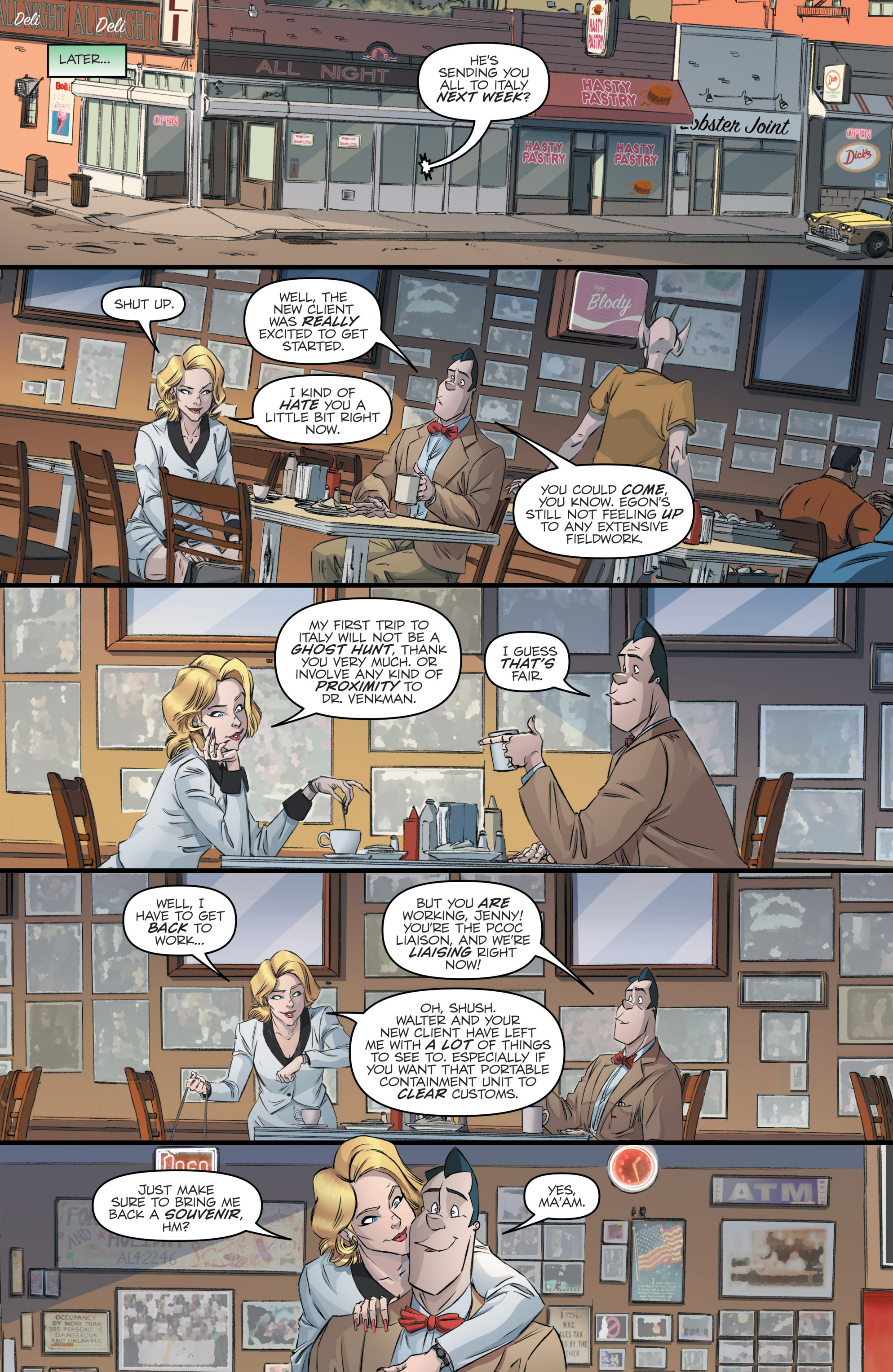 Read online Ghostbusters: International comic -  Issue #2 - 9