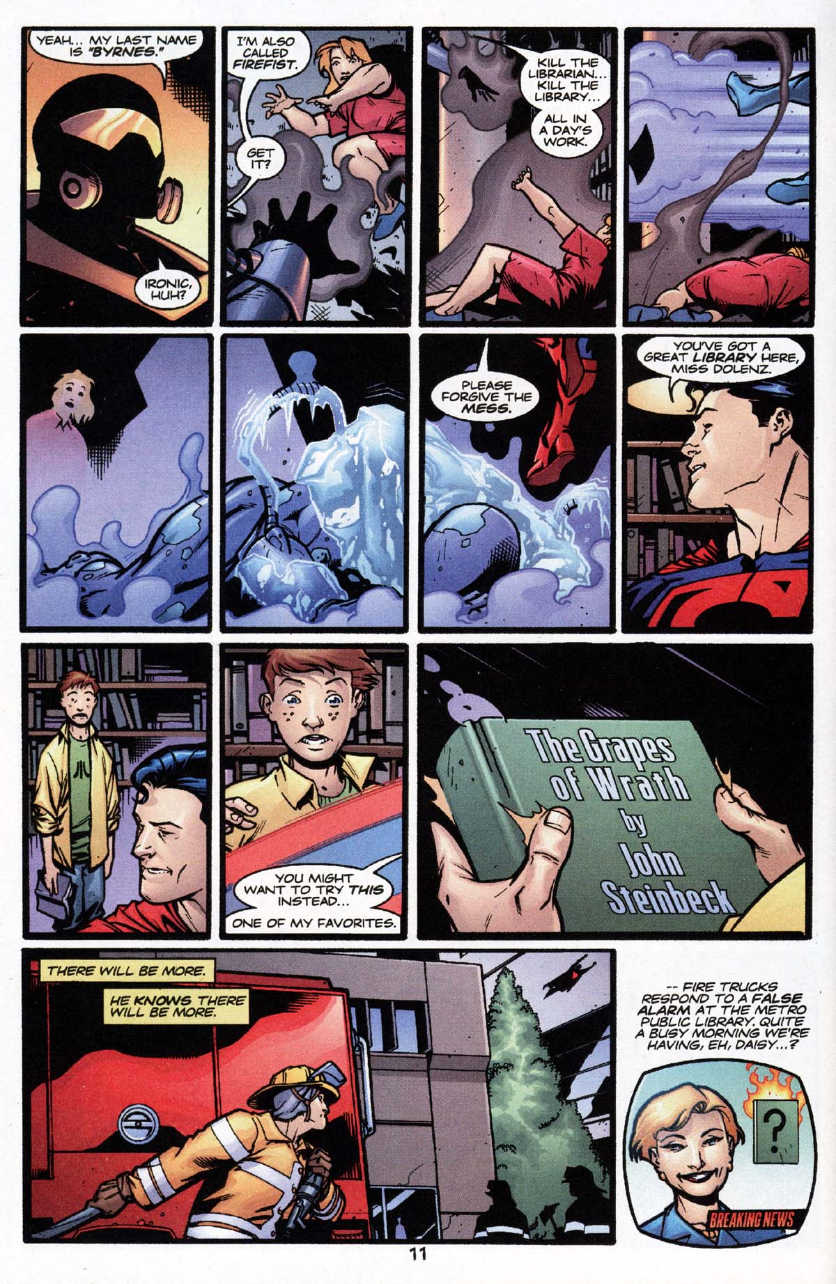 Read online Adventures of Superman (1987) comic -  Issue #608 - 12