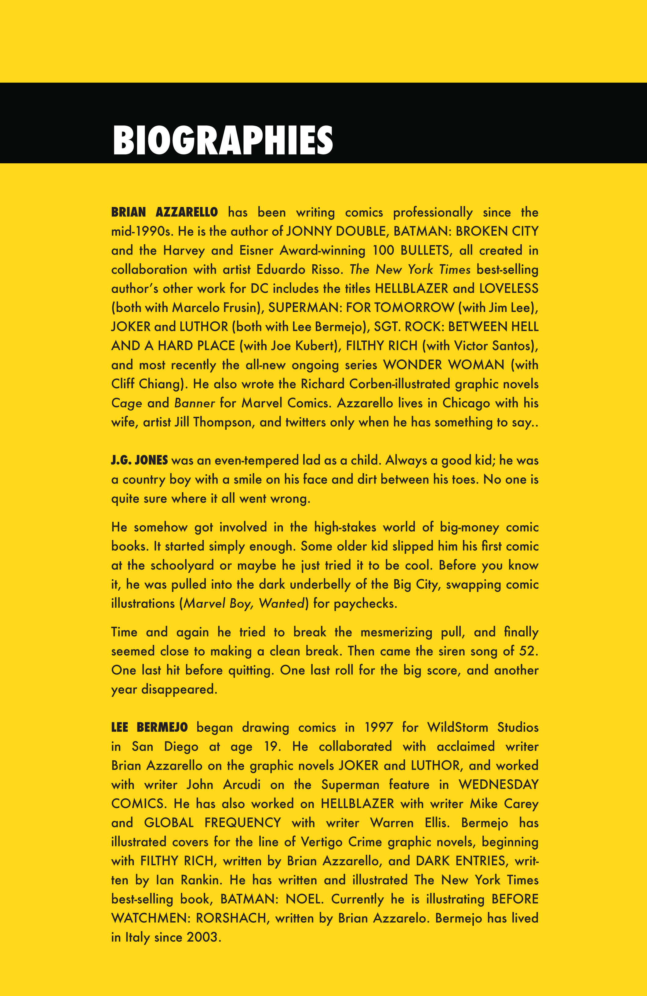 Read online Before Watchmen: Comedian/Rorschach comic -  Issue # Full - 253