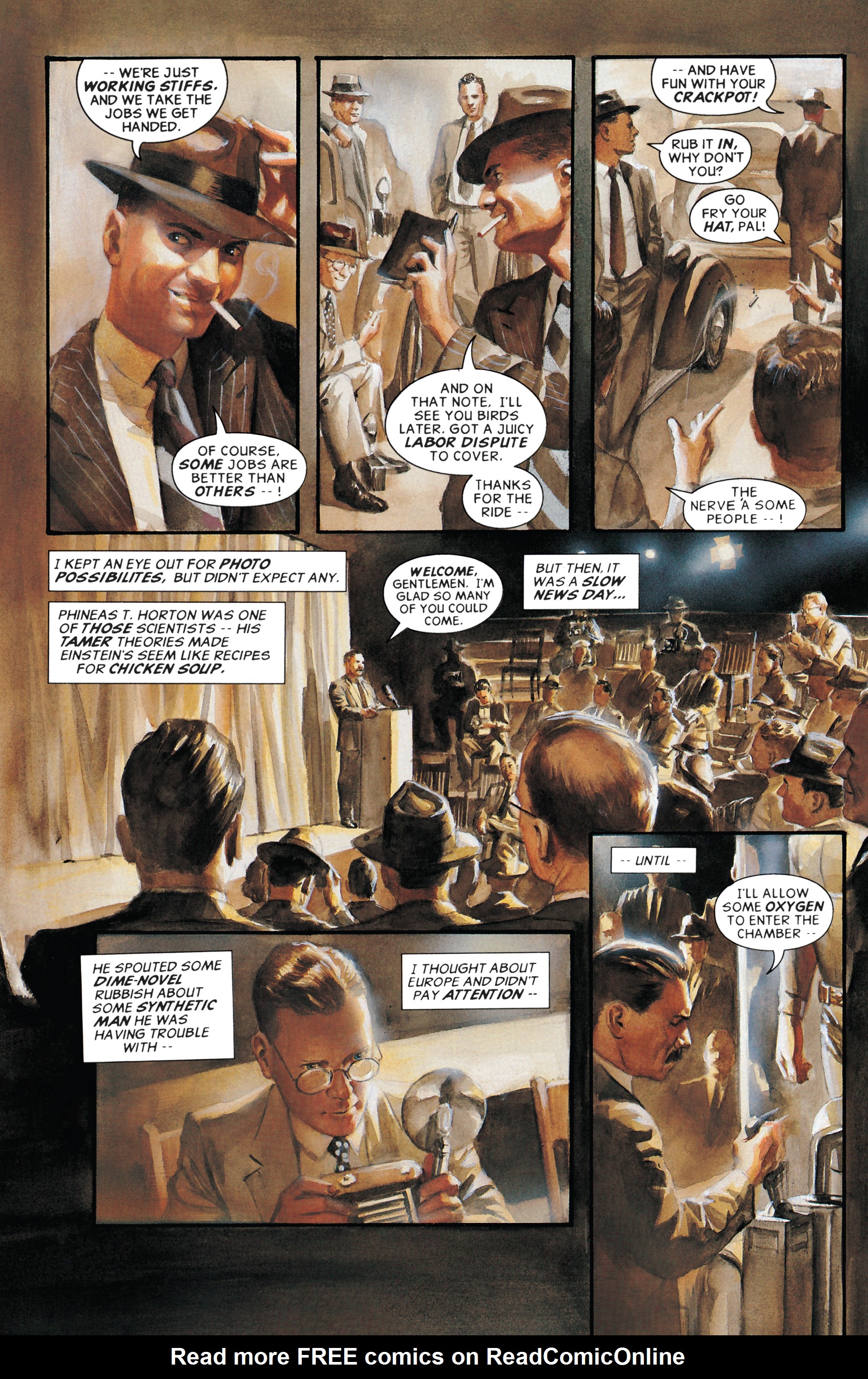 Read online Marvels Annotated comic -  Issue #1 - 16