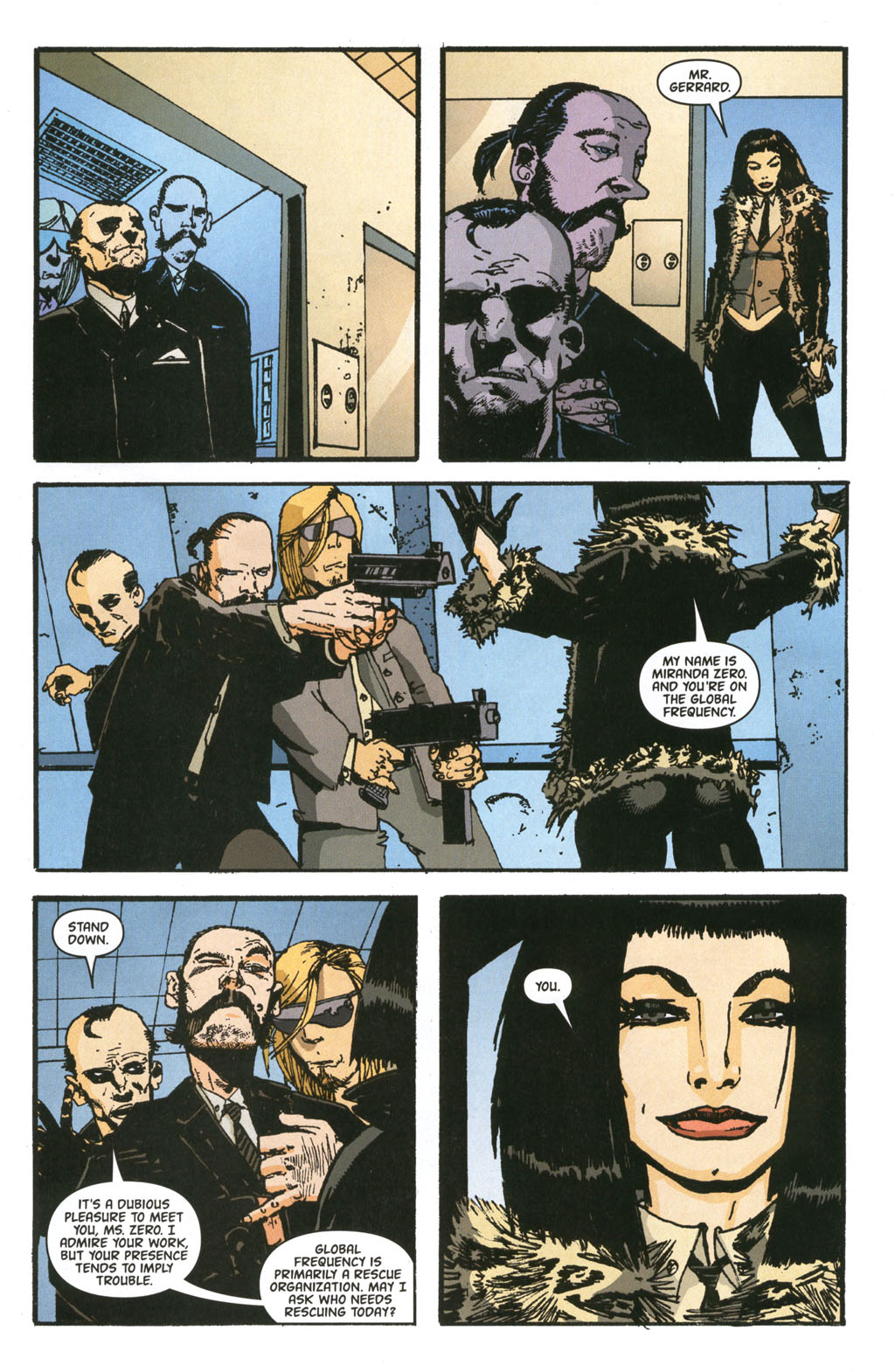 Read online Global Frequency comic -  Issue #7 - 4