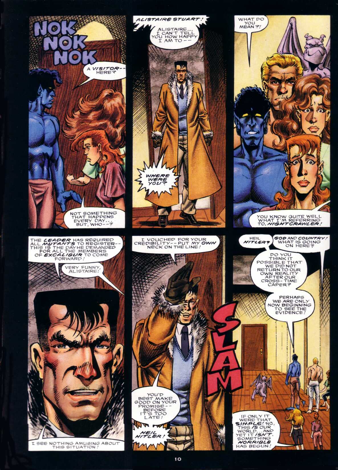 Read online Marvel Graphic Novel comic -  Issue #66 - Excalibur - Weird War III - 10
