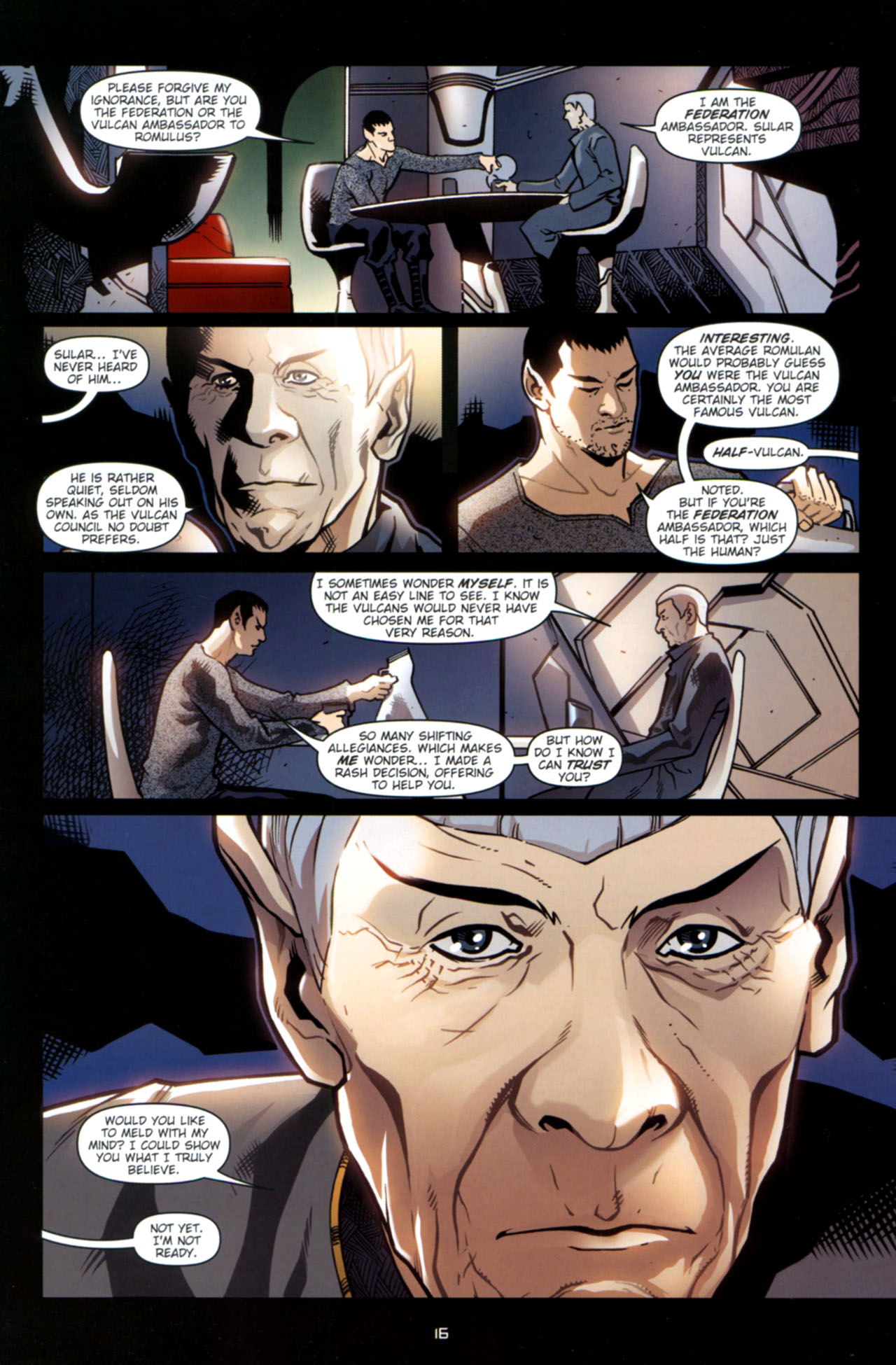 Read online Star Trek: Countdown comic -  Issue #1 - 16