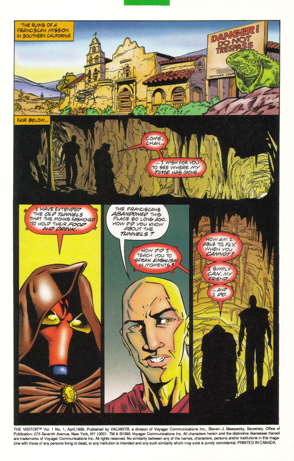 Read online The Visitor comic -  Issue #1 - 4
