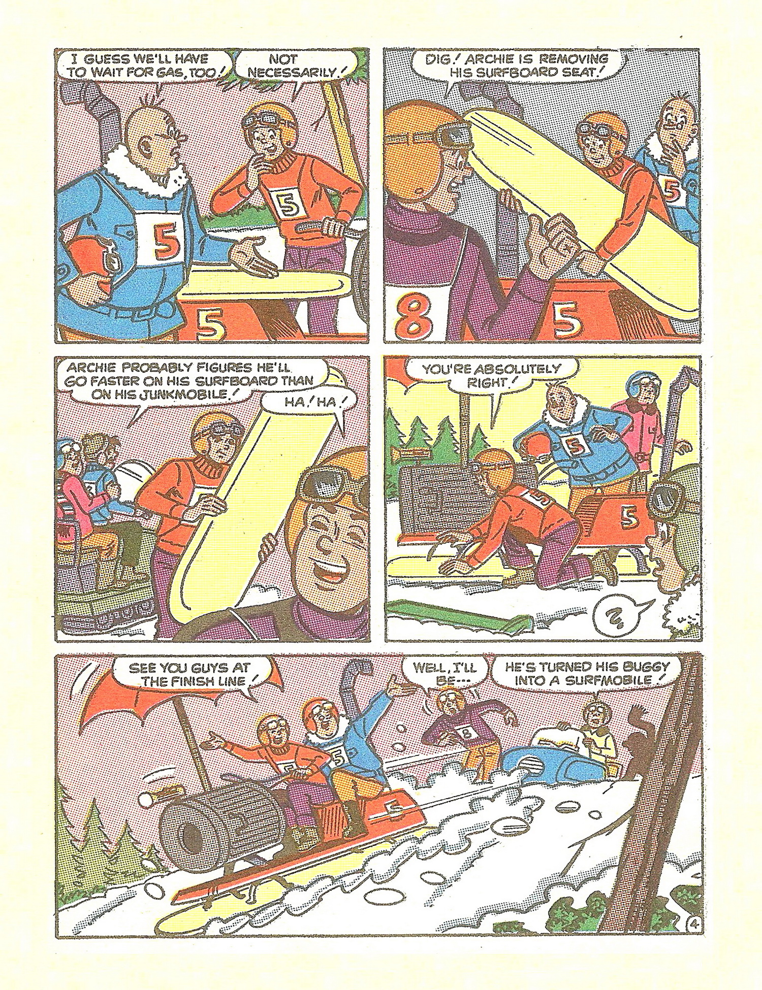 Read online Jughead Jones Comics Digest comic -  Issue #61 - 117