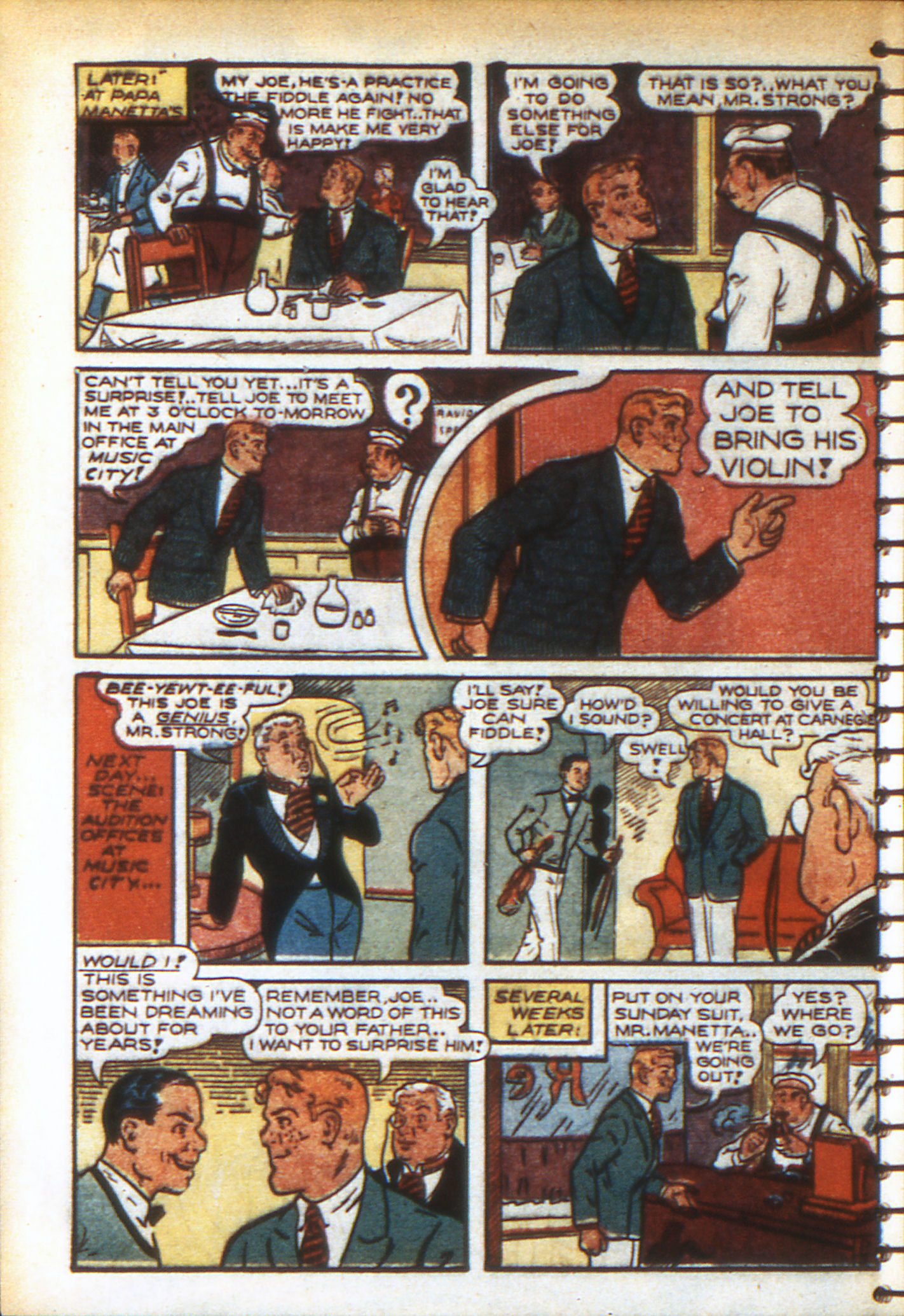 Read online Adventure Comics (1938) comic -  Issue #50 - 41