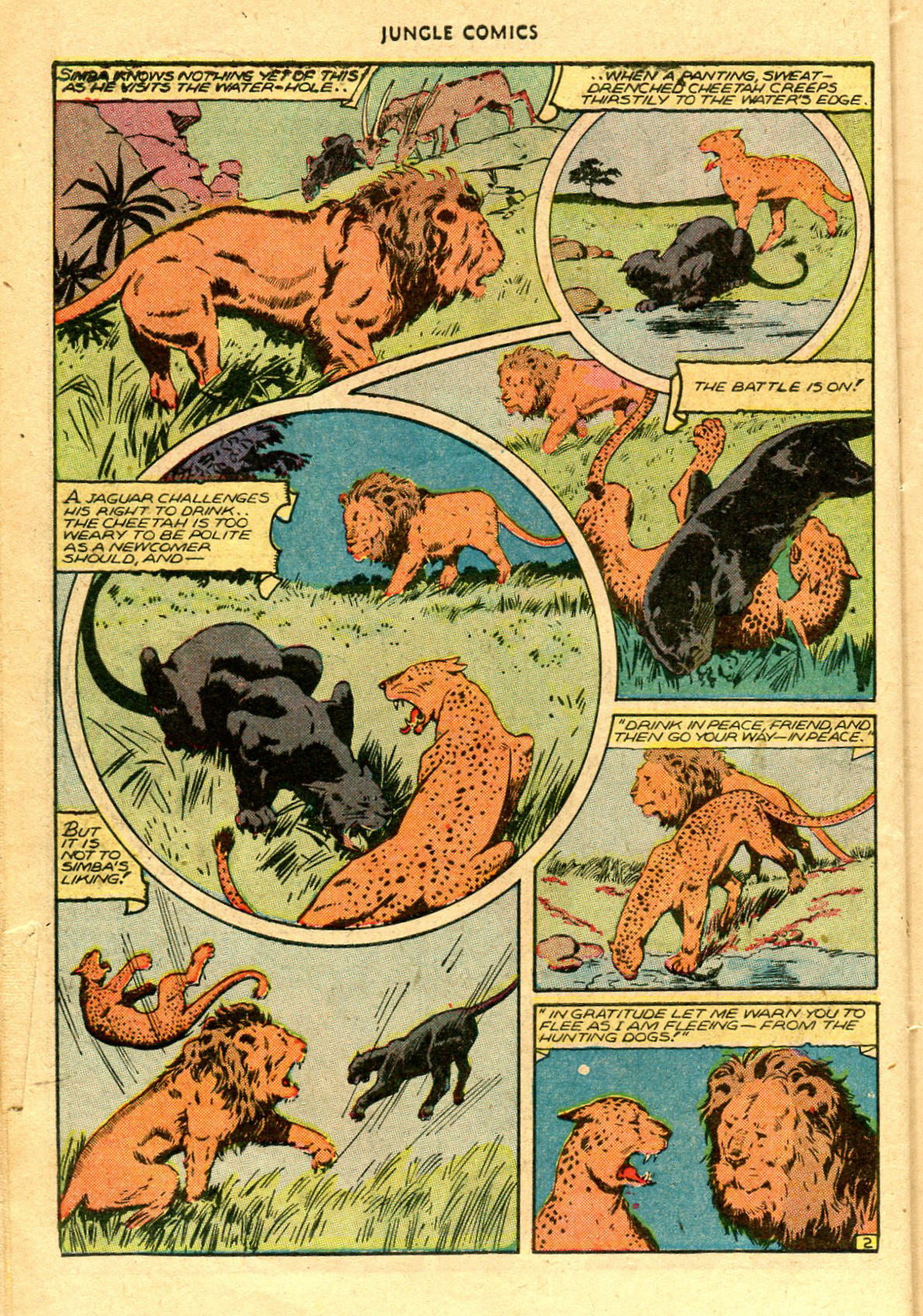 Read online Jungle Comics comic -  Issue #75 - 14
