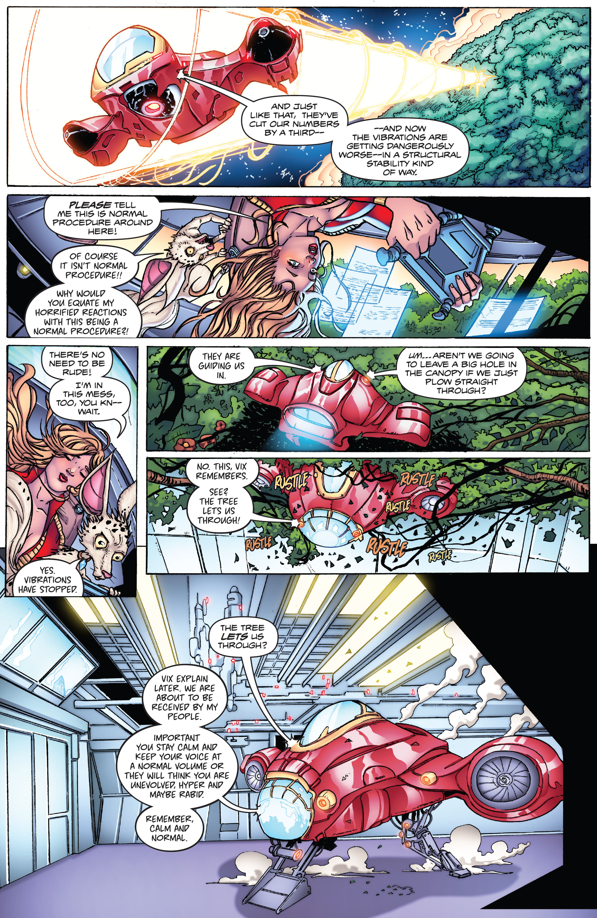 Read online Barbarella: The Center Cannot Hold comic -  Issue #1 - 10