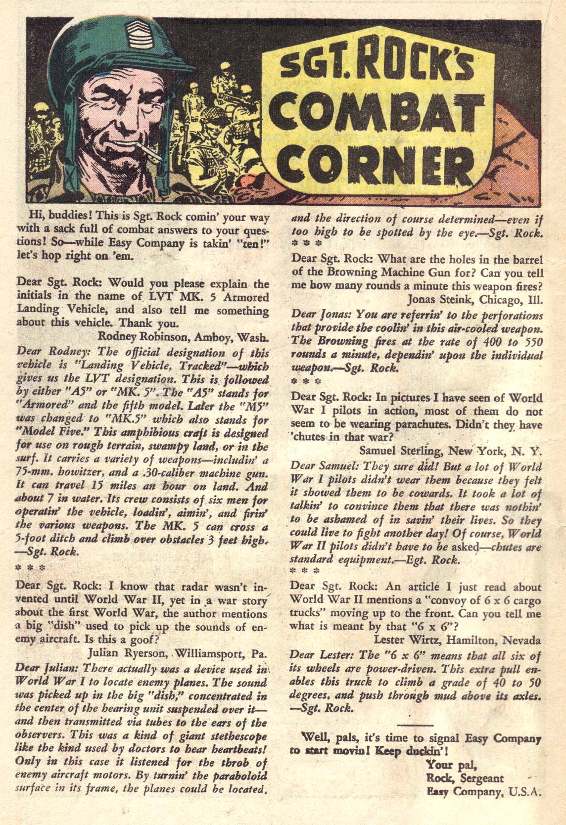 Read online All-American Men of War comic -  Issue #103 - 22