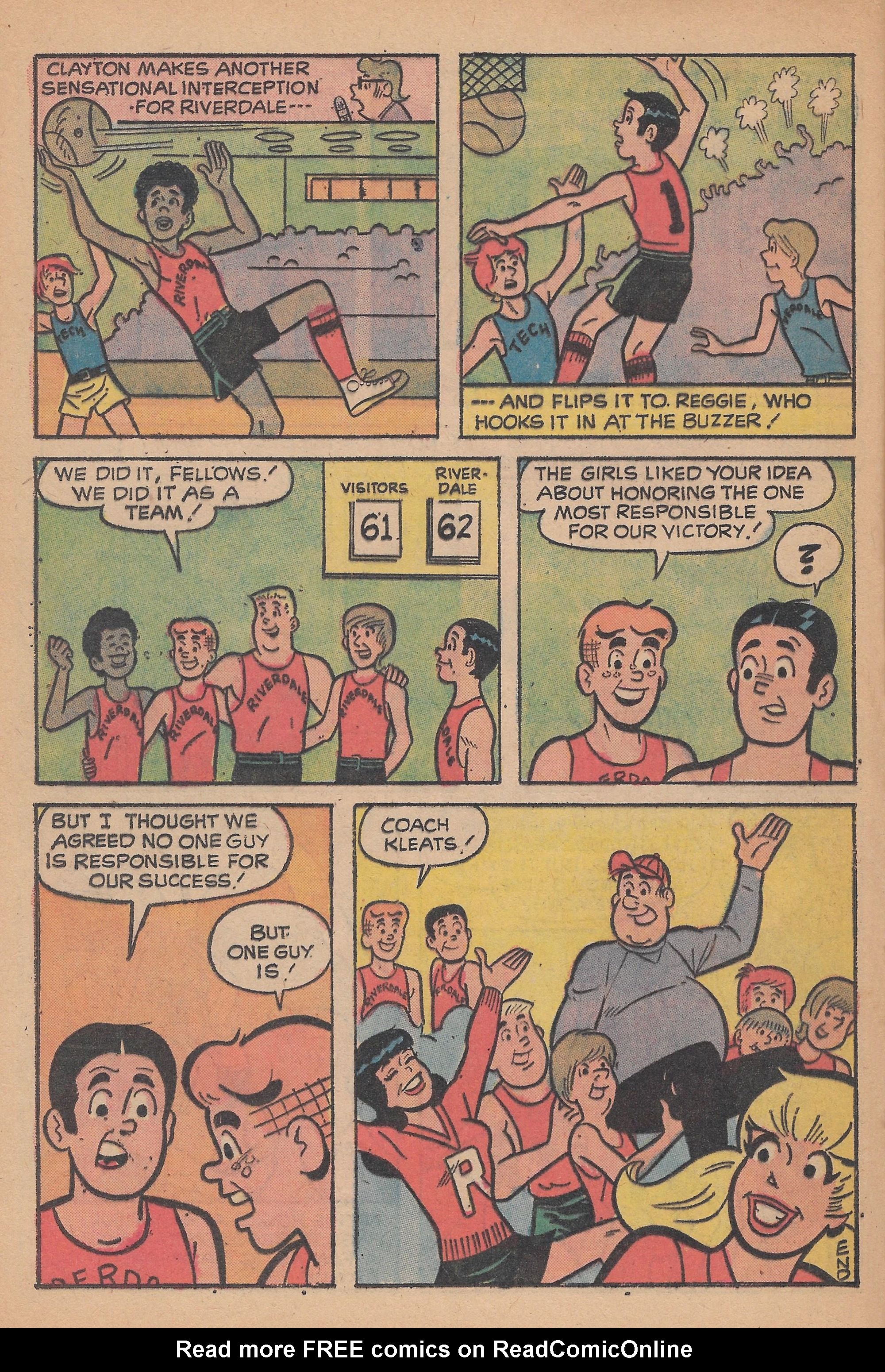 Read online Reggie and Me (1966) comic -  Issue #63 - 40