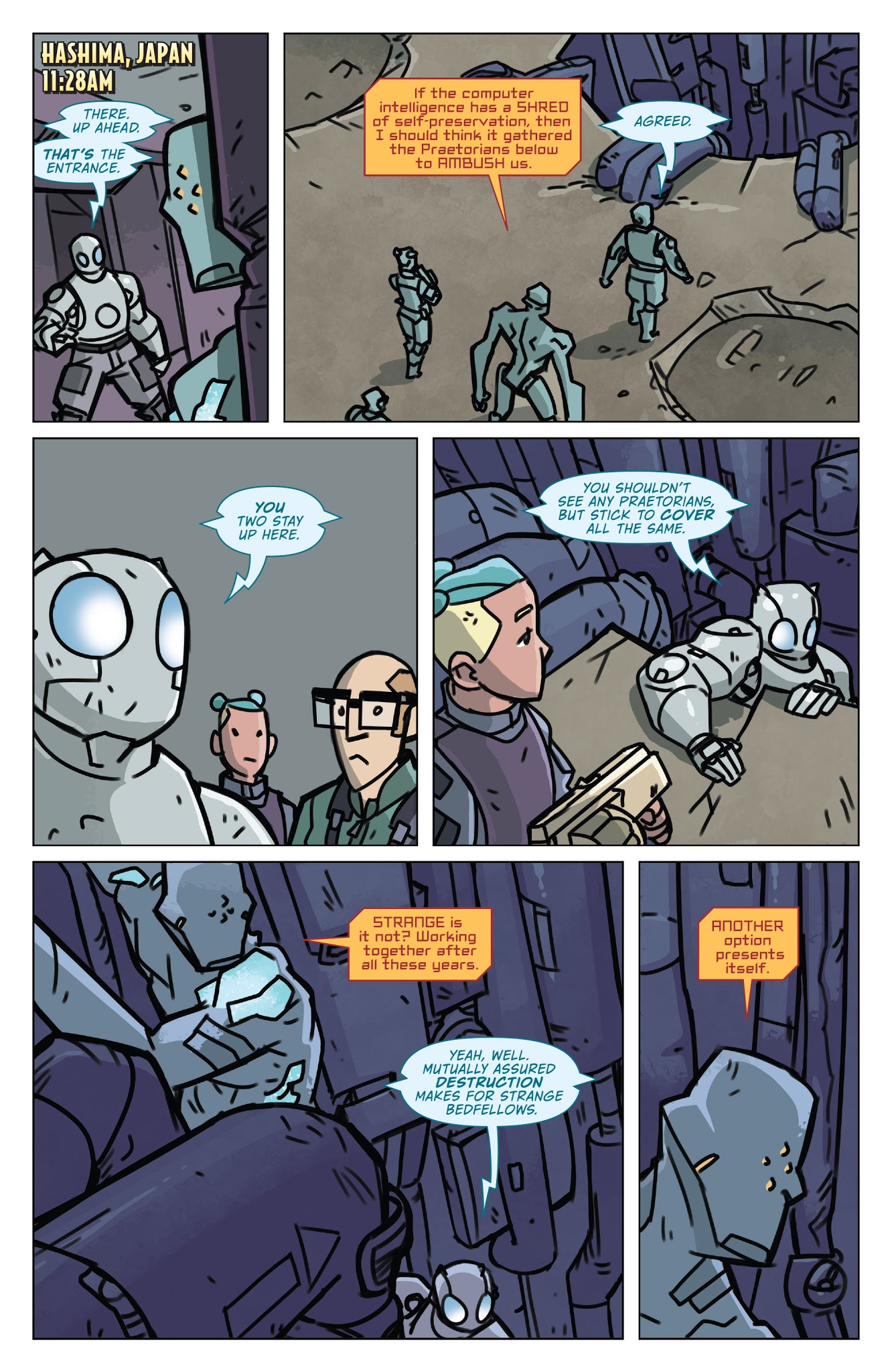 Read online Atomic Robo and the Spectre of Tomorrow comic -  Issue #4 - 18