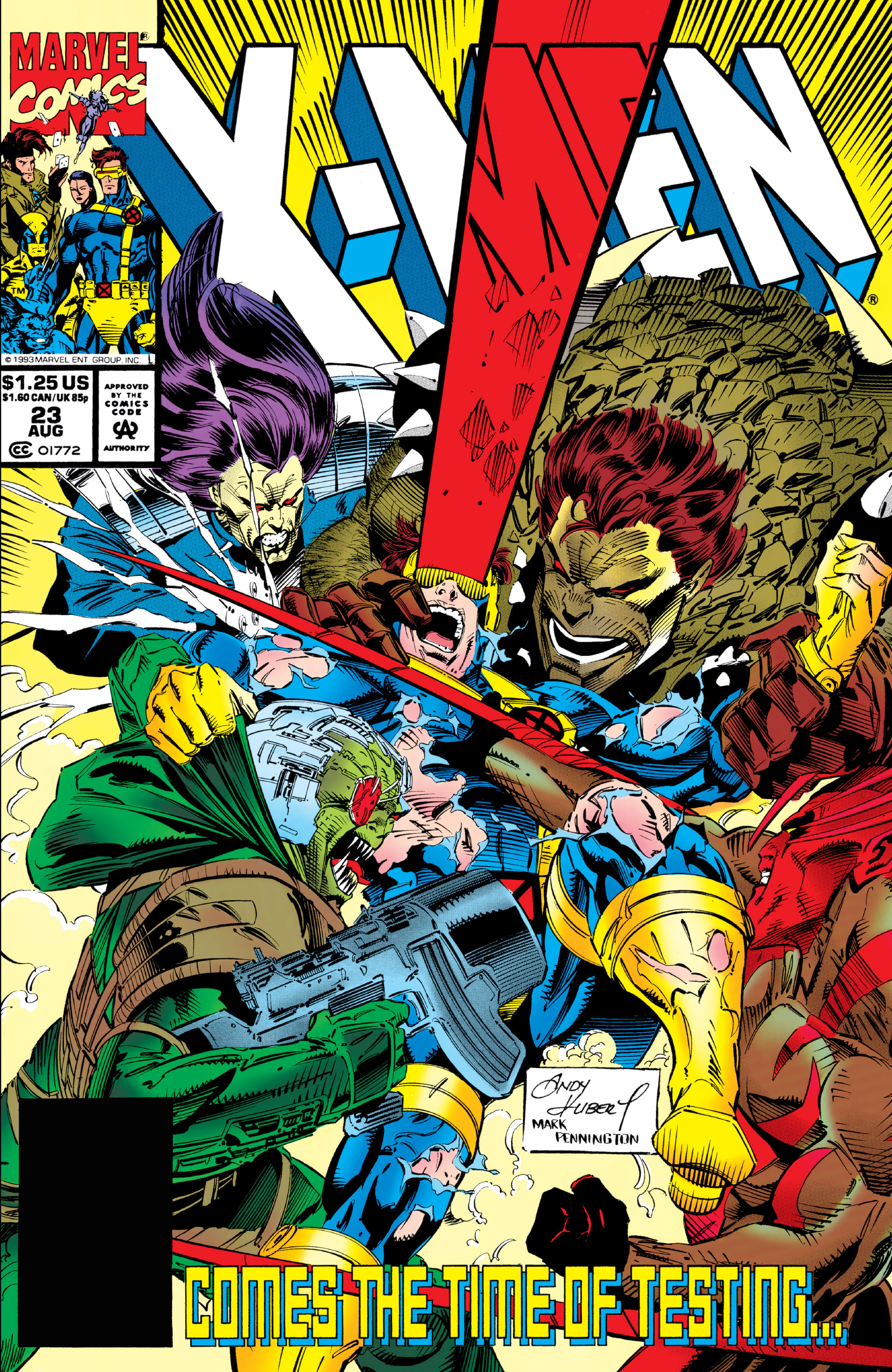 Read online X-Men (1991) comic -  Issue #23 - 1