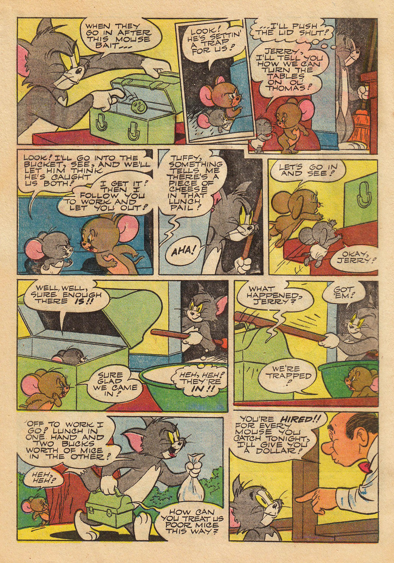 Read online Tom & Jerry Comics comic -  Issue #130 - 4