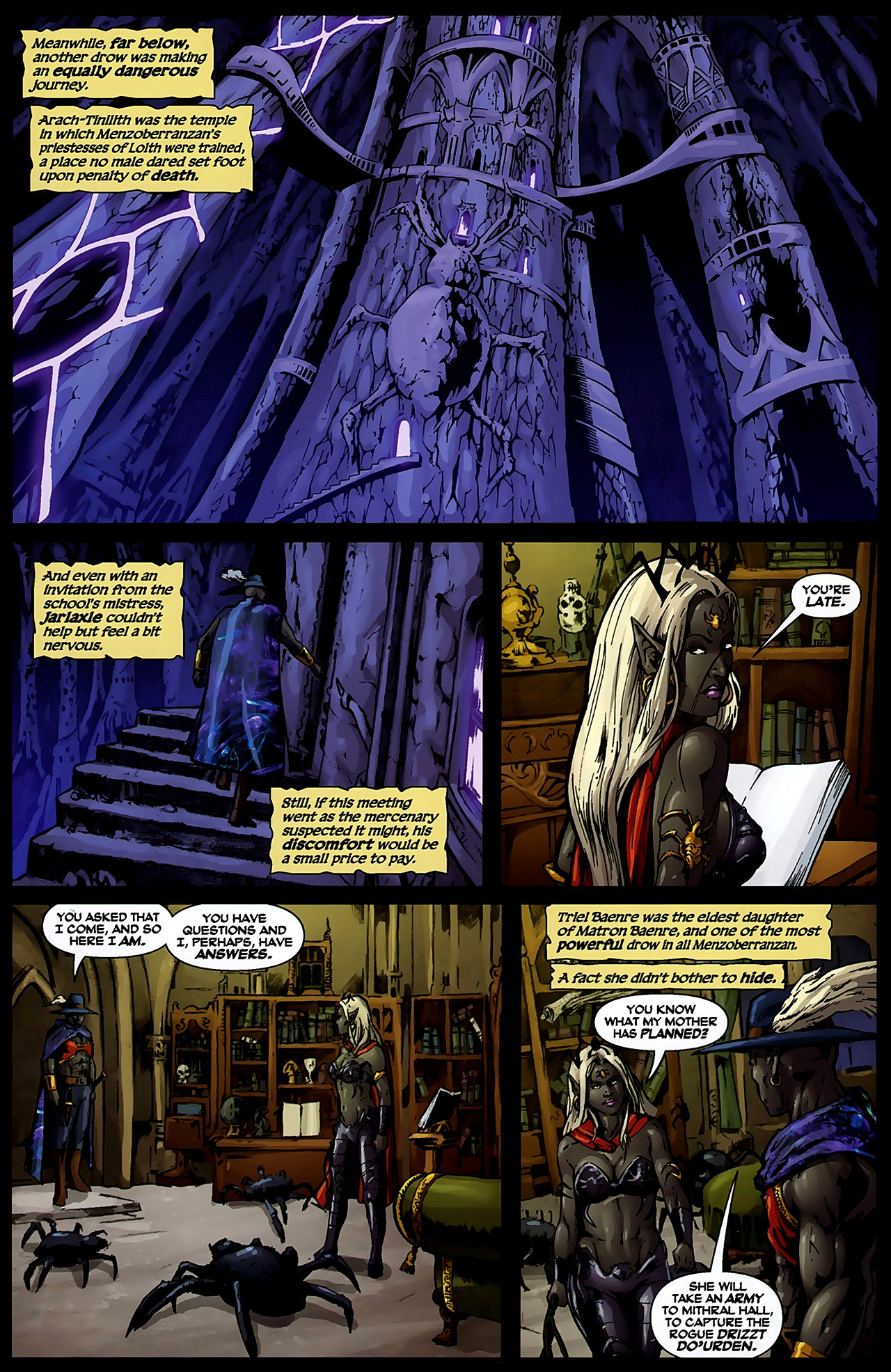 Read online Forgotten Realms: Starless Night comic -  Issue # Full - 11