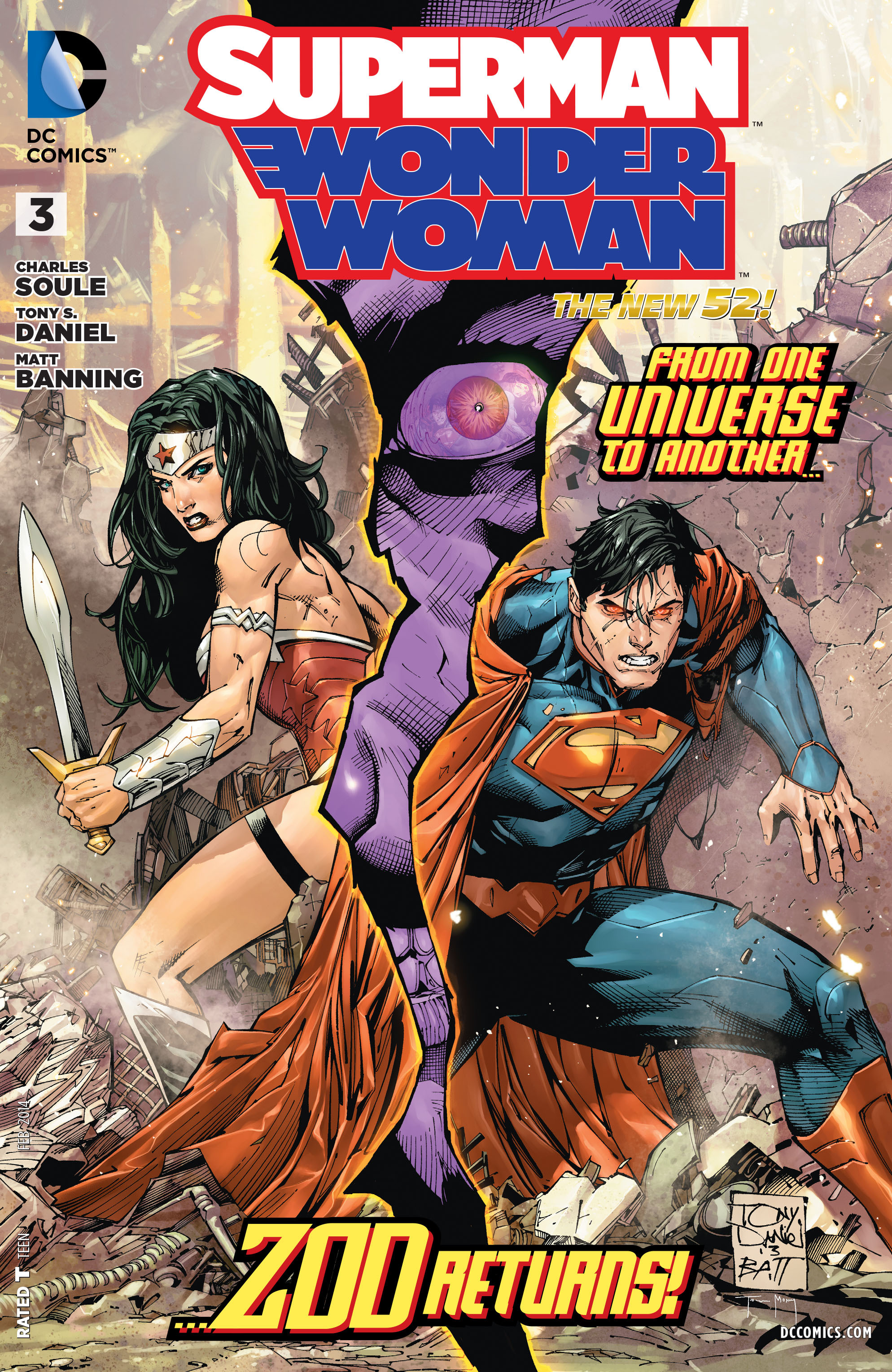 Read online Superman/Wonder Woman comic -  Issue #3 - 1
