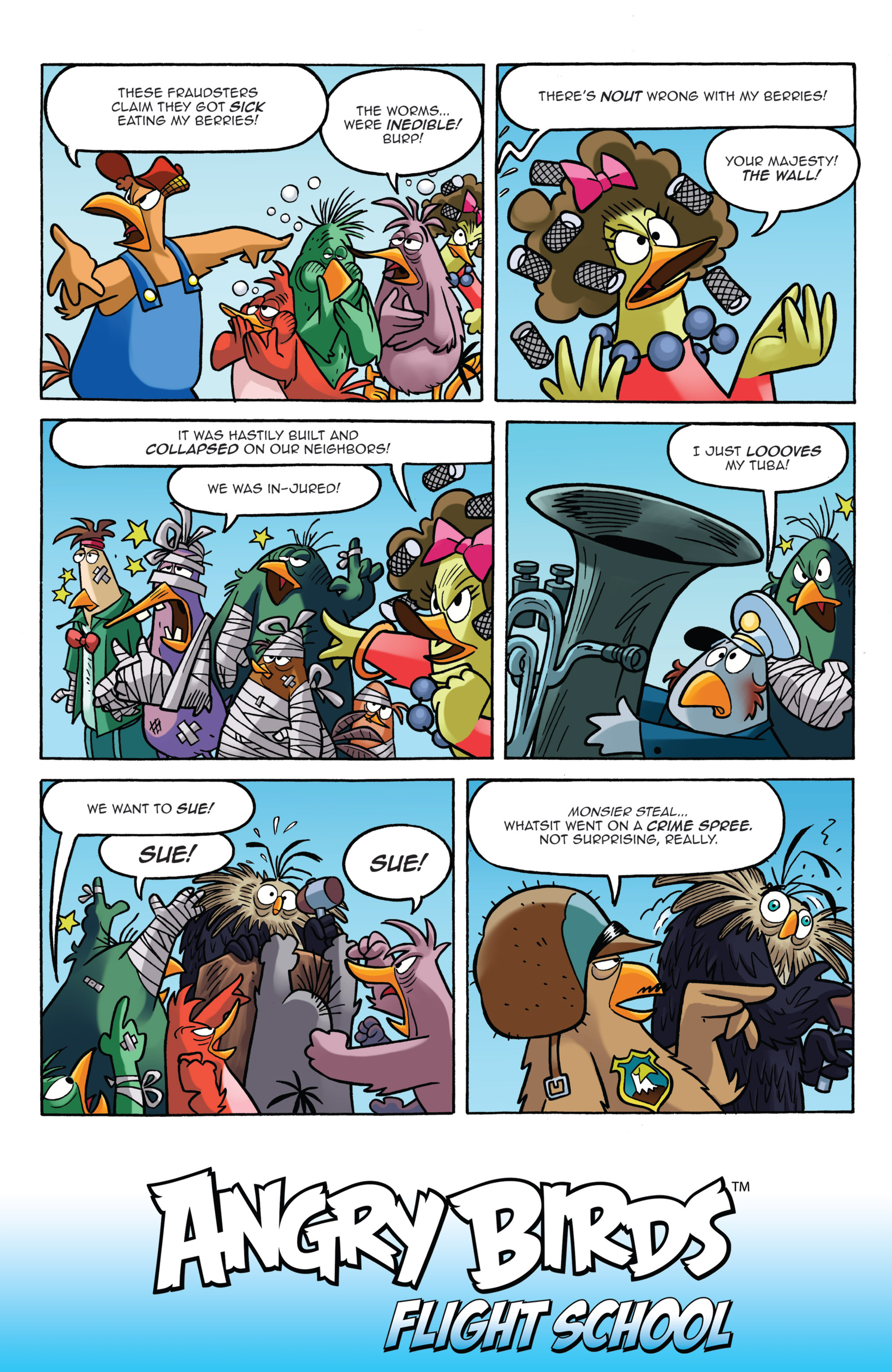 Read online Angry Birds: Flight School comic -  Issue #2 - 23