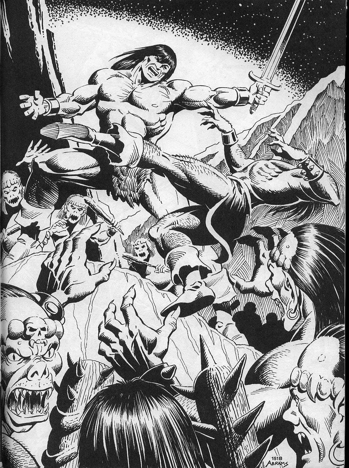 Read online The Savage Sword Of Conan comic -  Issue #201 - 61