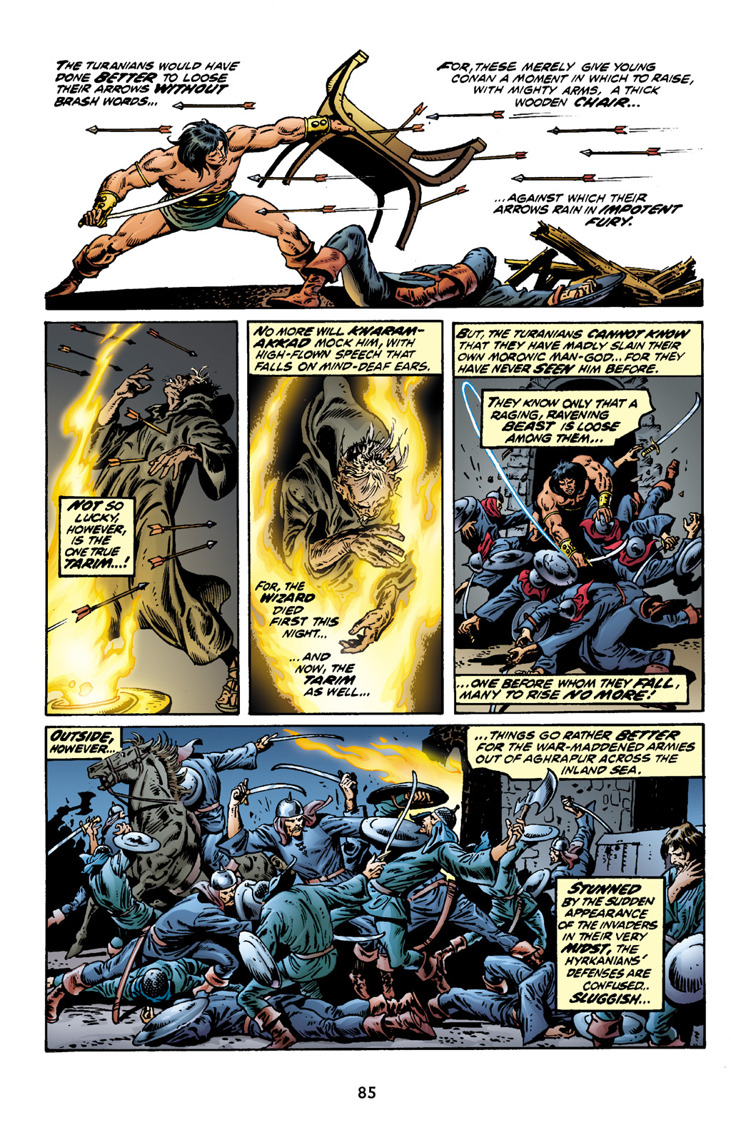 Read online The Chronicles of Conan comic -  Issue # TPB 4 (Part 1) - 86