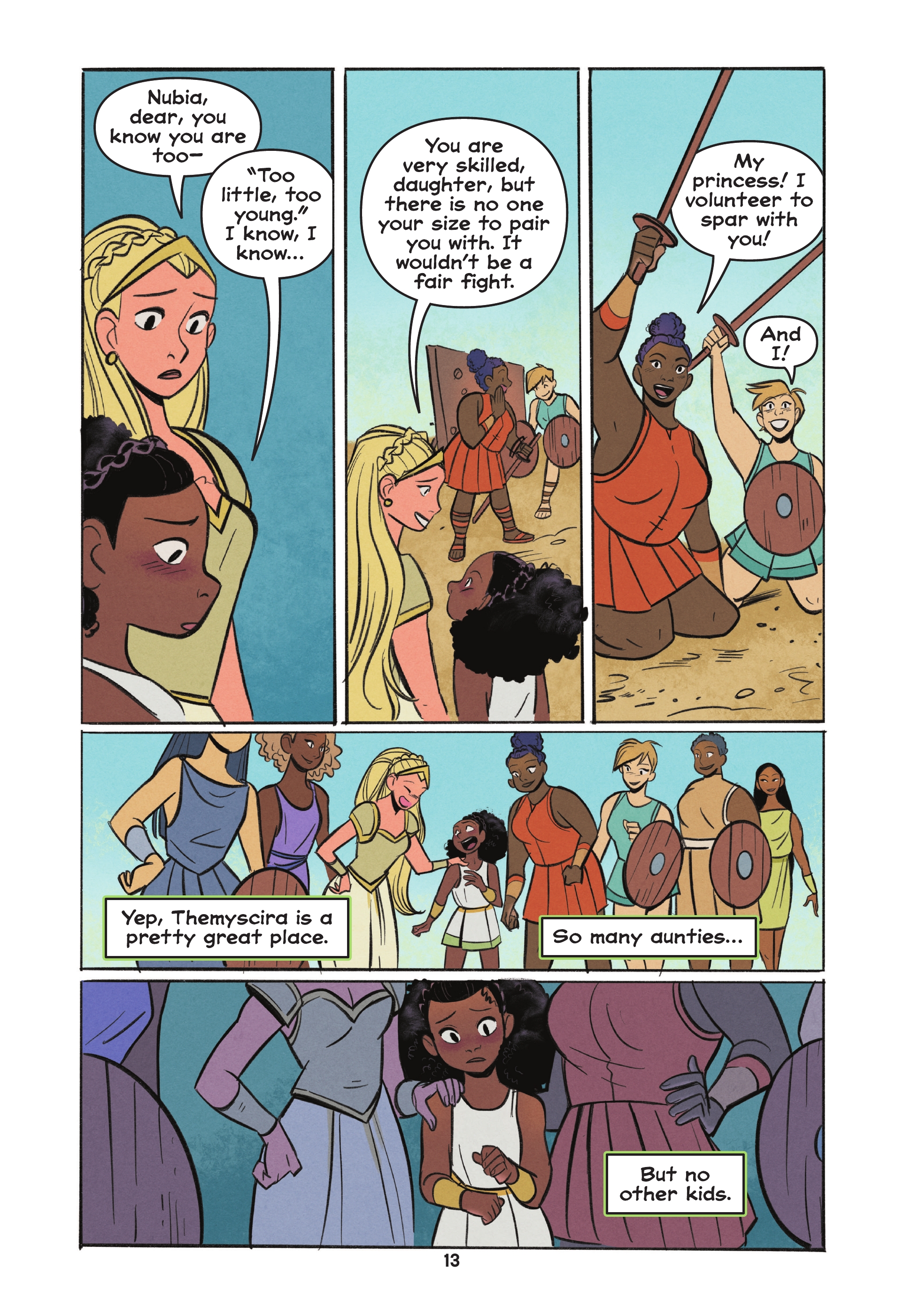 Read online Diana and Nubia: Princesses of the Amazons comic -  Issue # TPB (Part 1) - 11