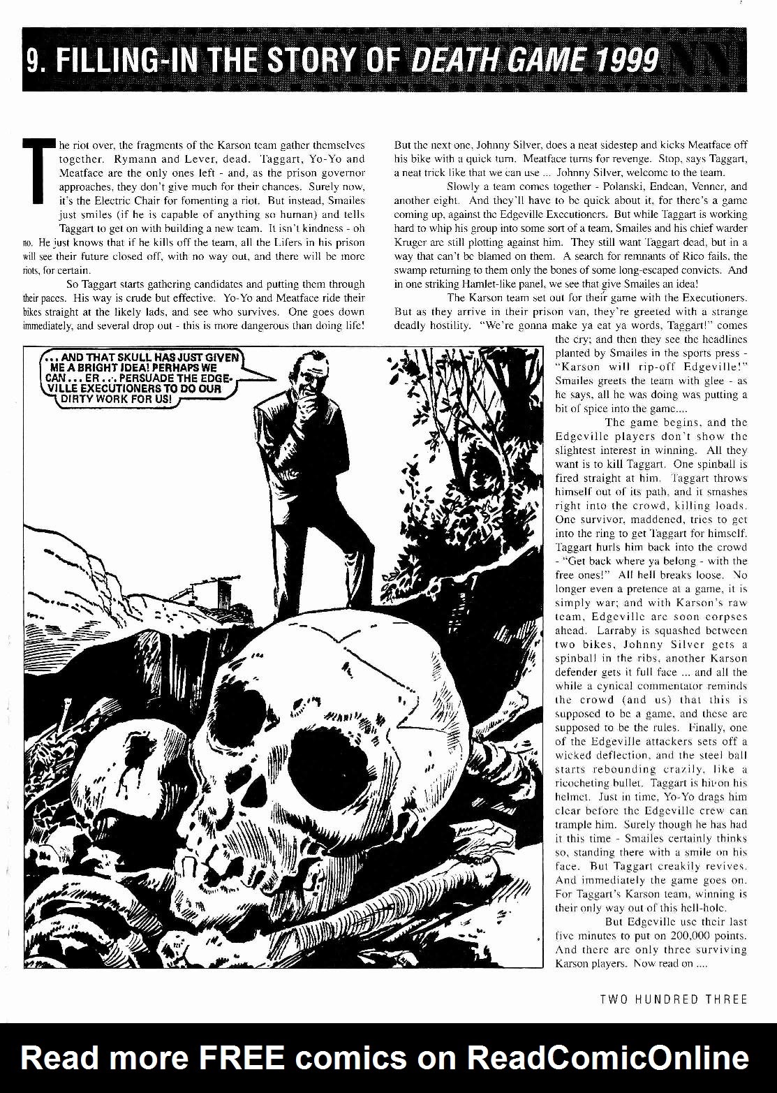 Read online Action (1976) comic -  Issue # _STORY OF A VIOLENT COMIC - 206