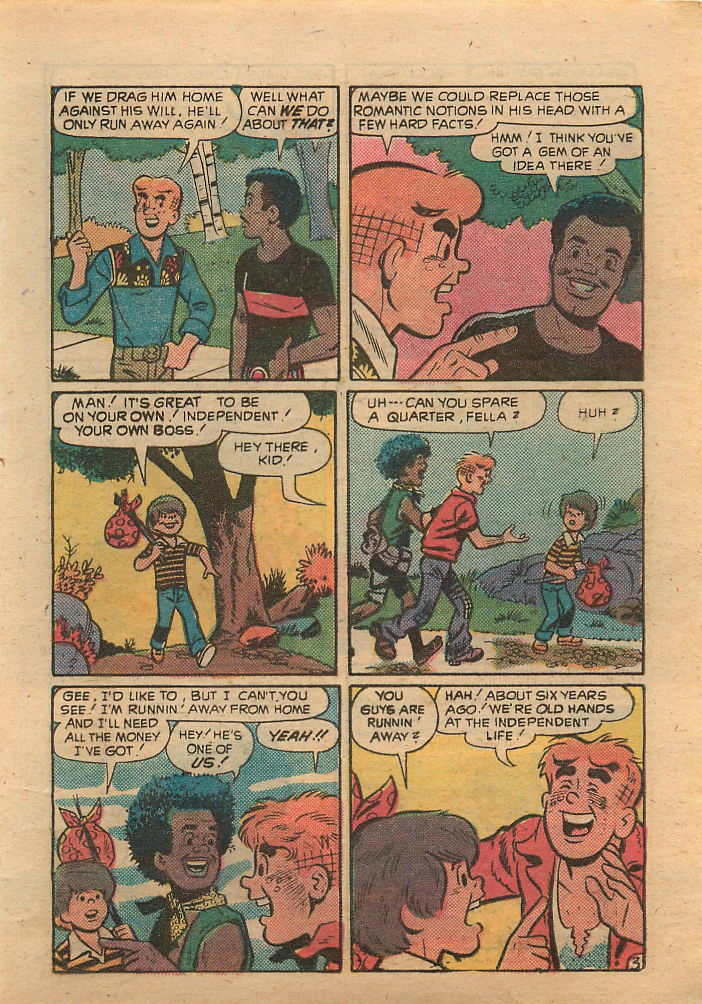 Read online Archie...Archie Andrews, Where Are You? Digest Magazine comic -  Issue #19 - 31