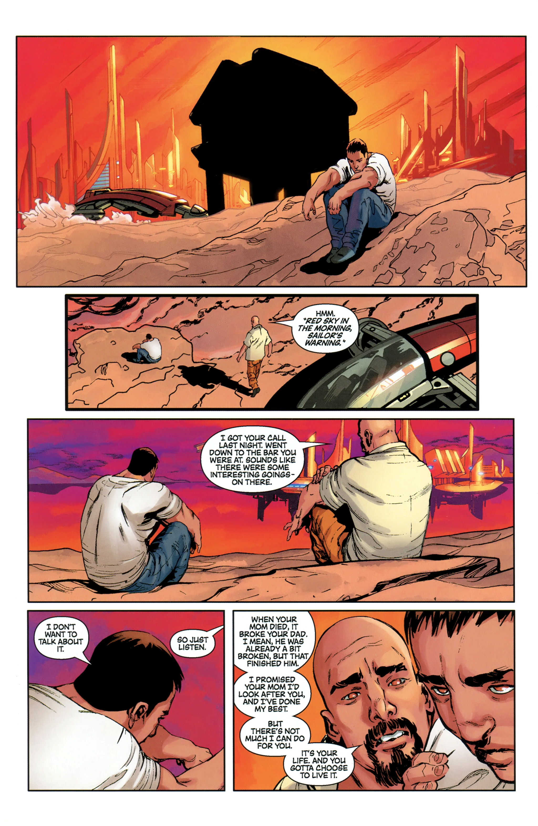 Read online Mass Effect: Homeworlds comic -  Issue #1 - 23