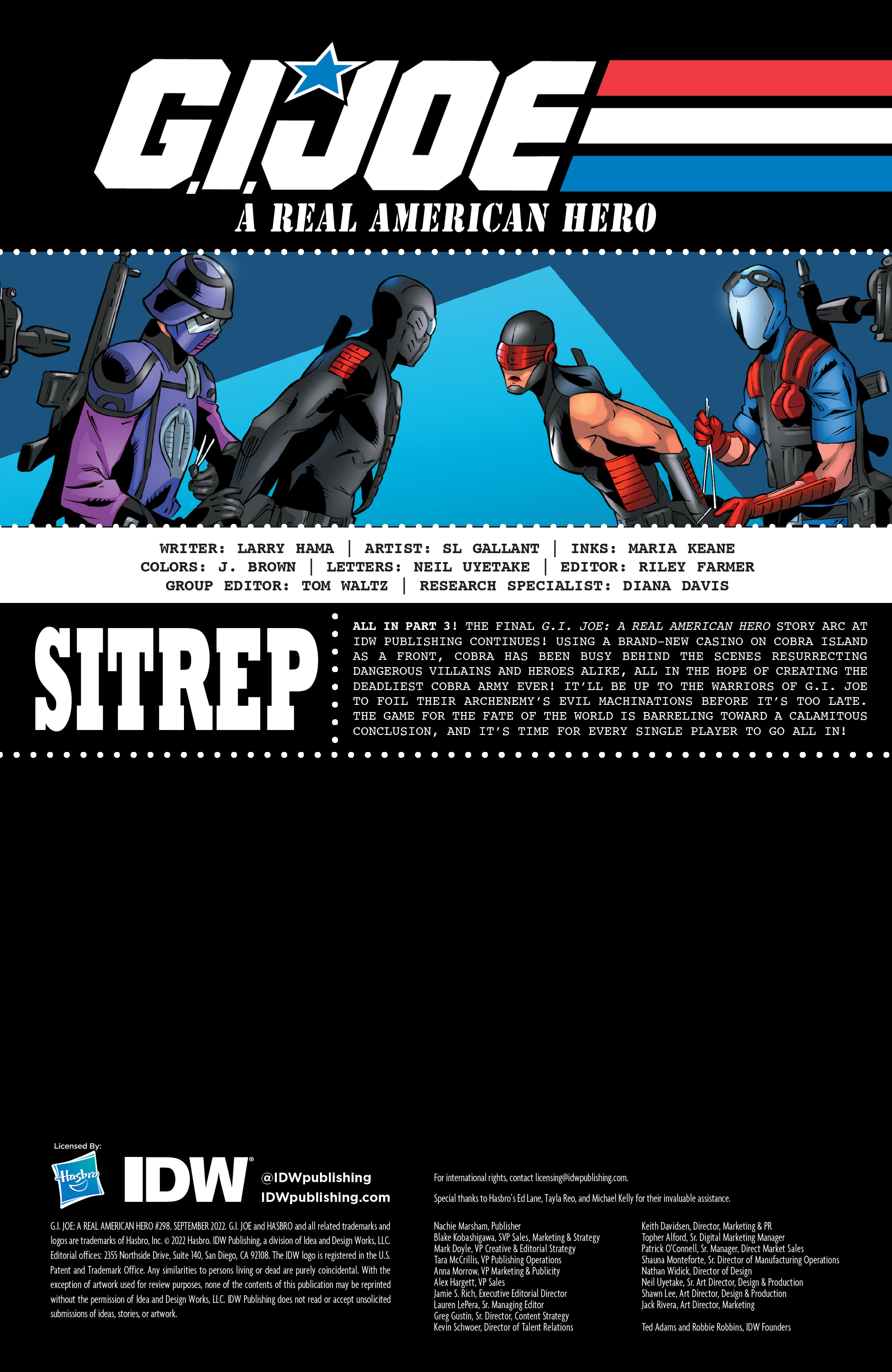 Read online G.I. Joe: A Real American Hero comic -  Issue #298 - 2