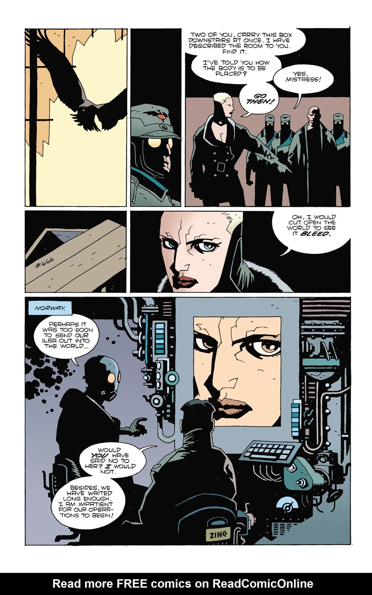 Read online Hellboy: Wake the Devil comic -  Issue # _TPB - 24