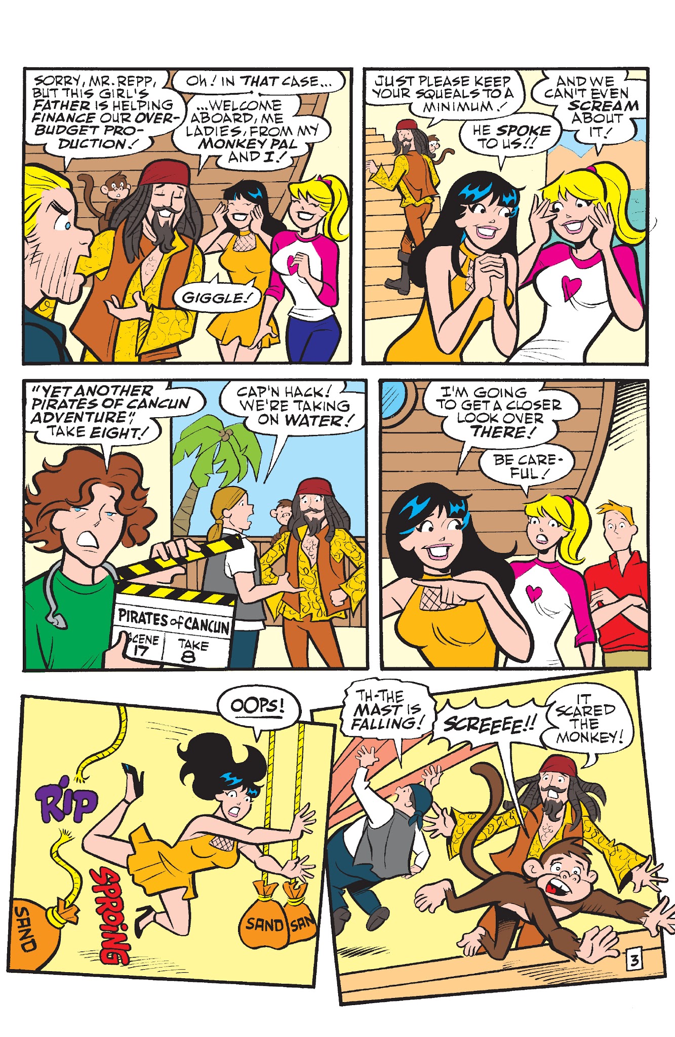 Read online Betty & Veronica Best Friends Forever: At Movies comic -  Issue #1 - 5