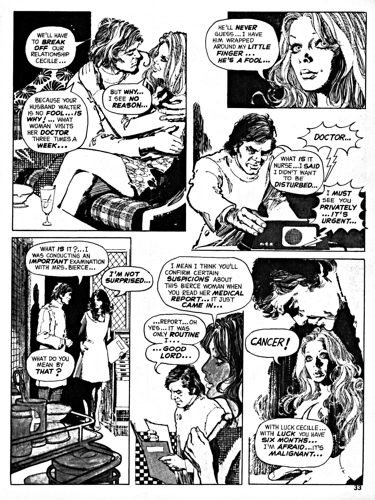 Read online Nightmare (1970) comic -  Issue #9 - 33