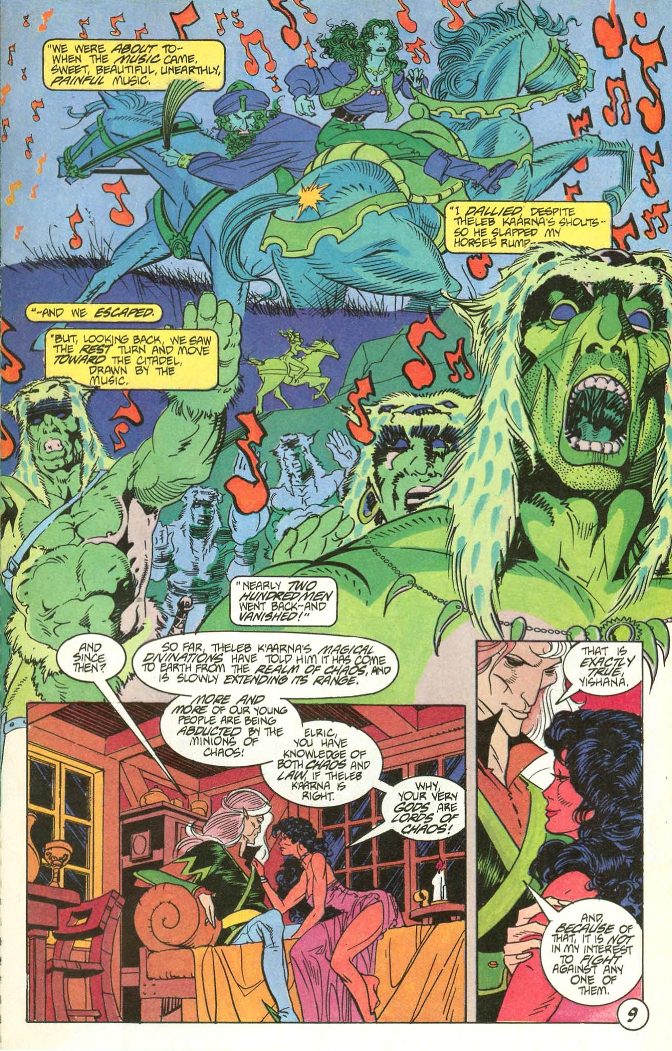 Read online Elric: Weird of the White Wolf comic -  Issue #4 - 11