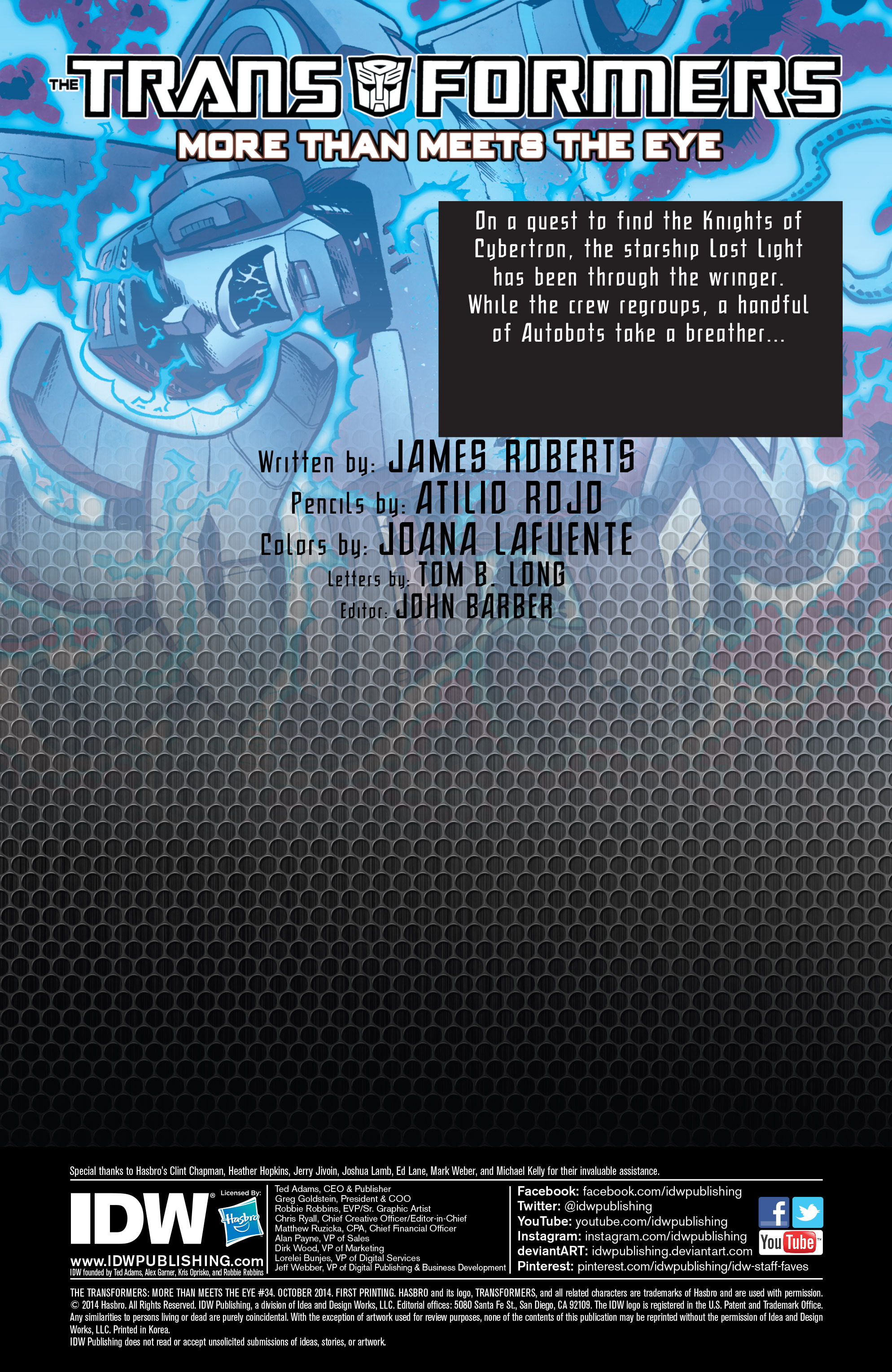 Read online The Transformers: More Than Meets The Eye comic -  Issue #34 - 2