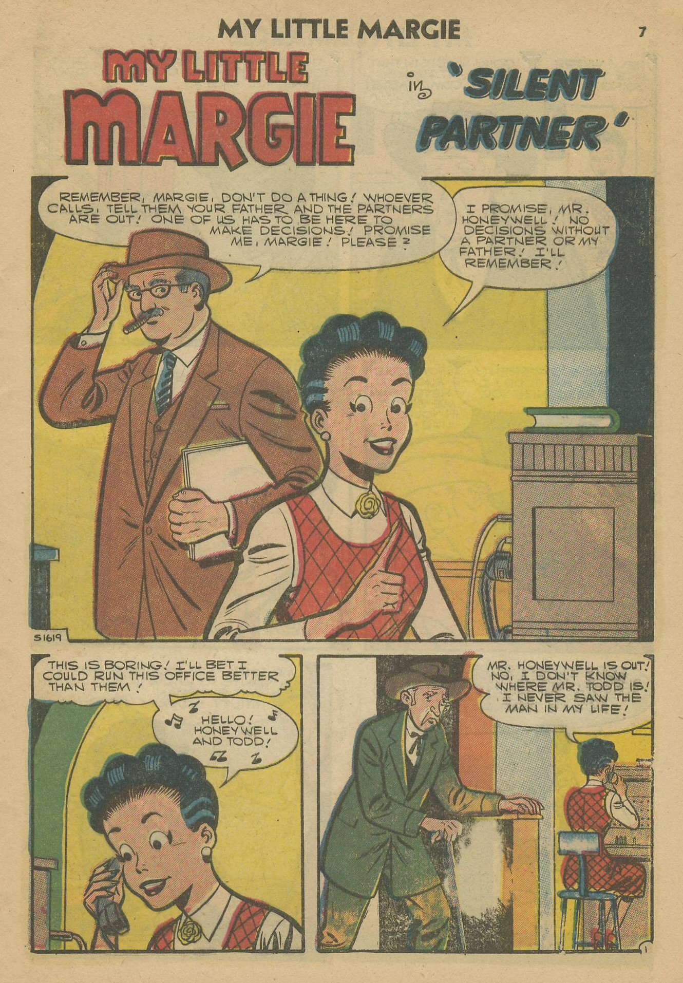 Read online My Little Margie (1954) comic -  Issue #16 - 9