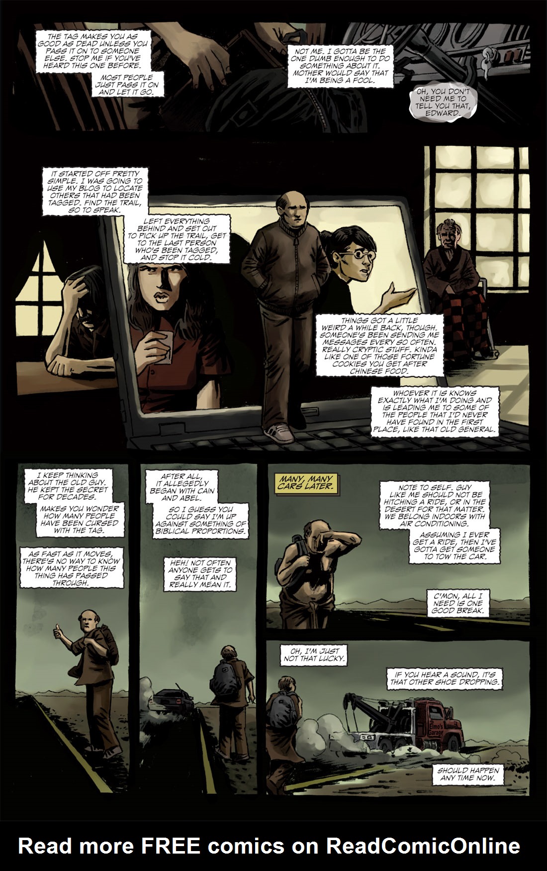 Read online Tag: Cursed comic -  Issue #3 - 4