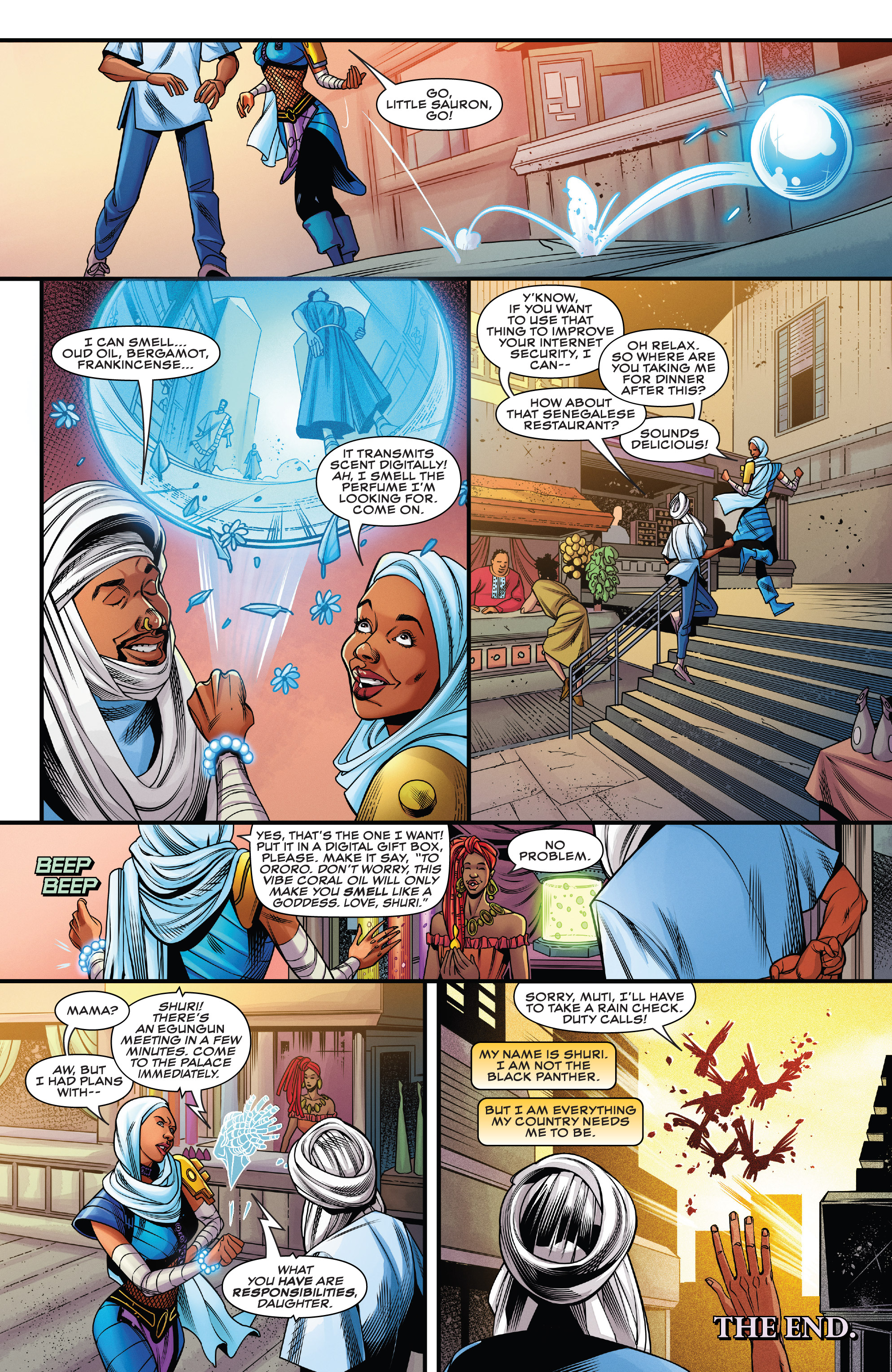 Read online Shuri comic -  Issue #10 - 23