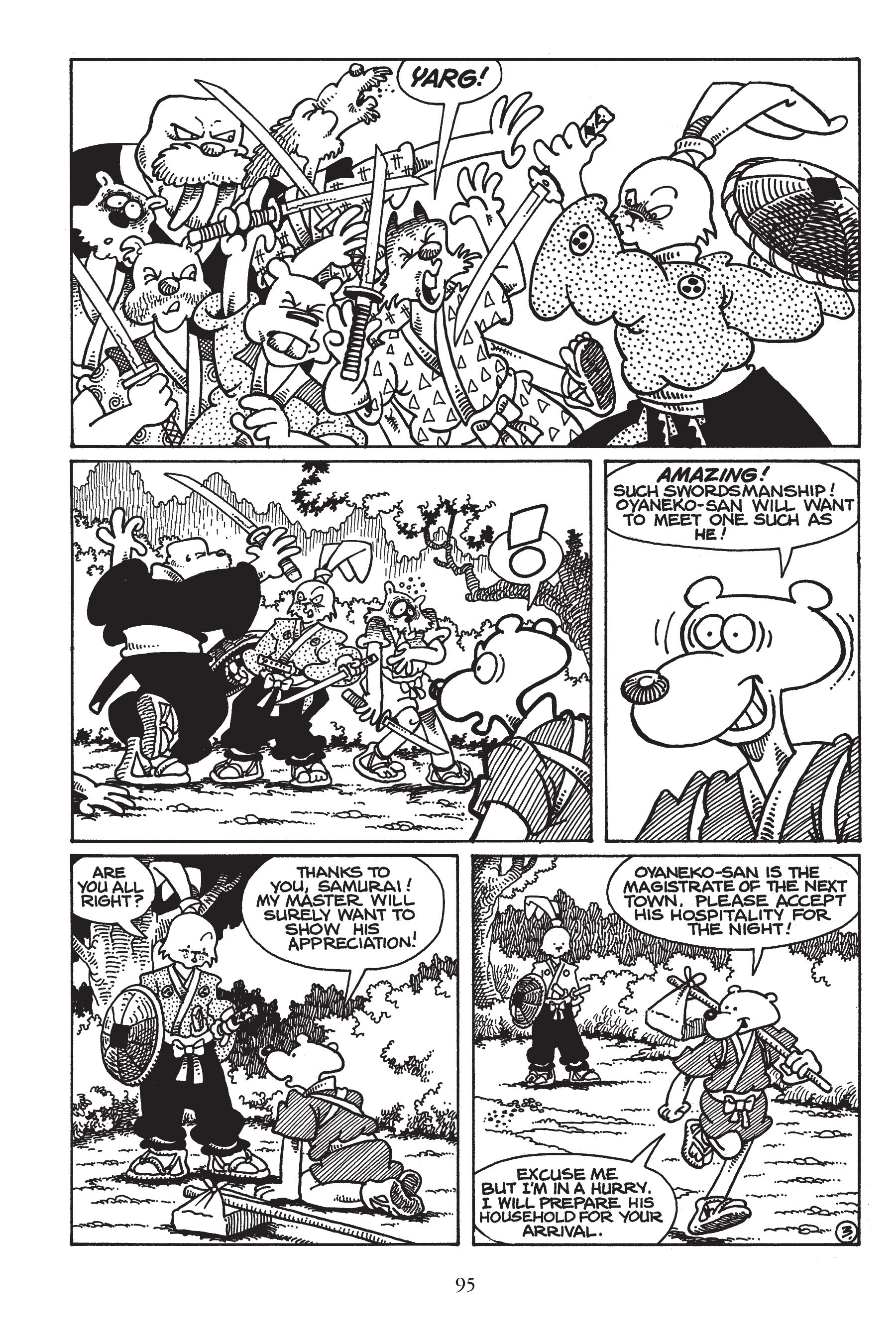 Read online Usagi Yojimbo (1987) comic -  Issue # _TPB 5 - 93
