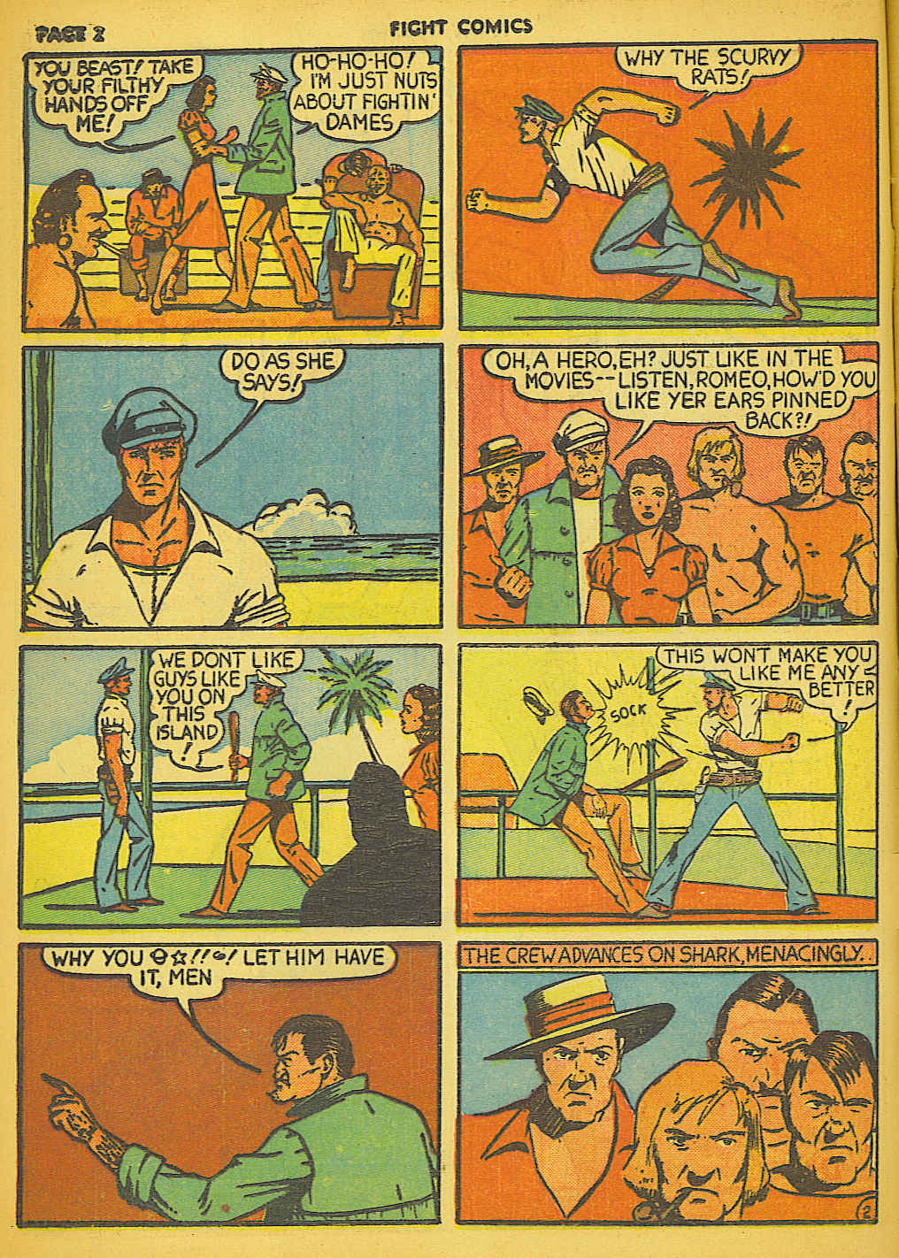 Read online Fight Comics comic -  Issue #2 - 4