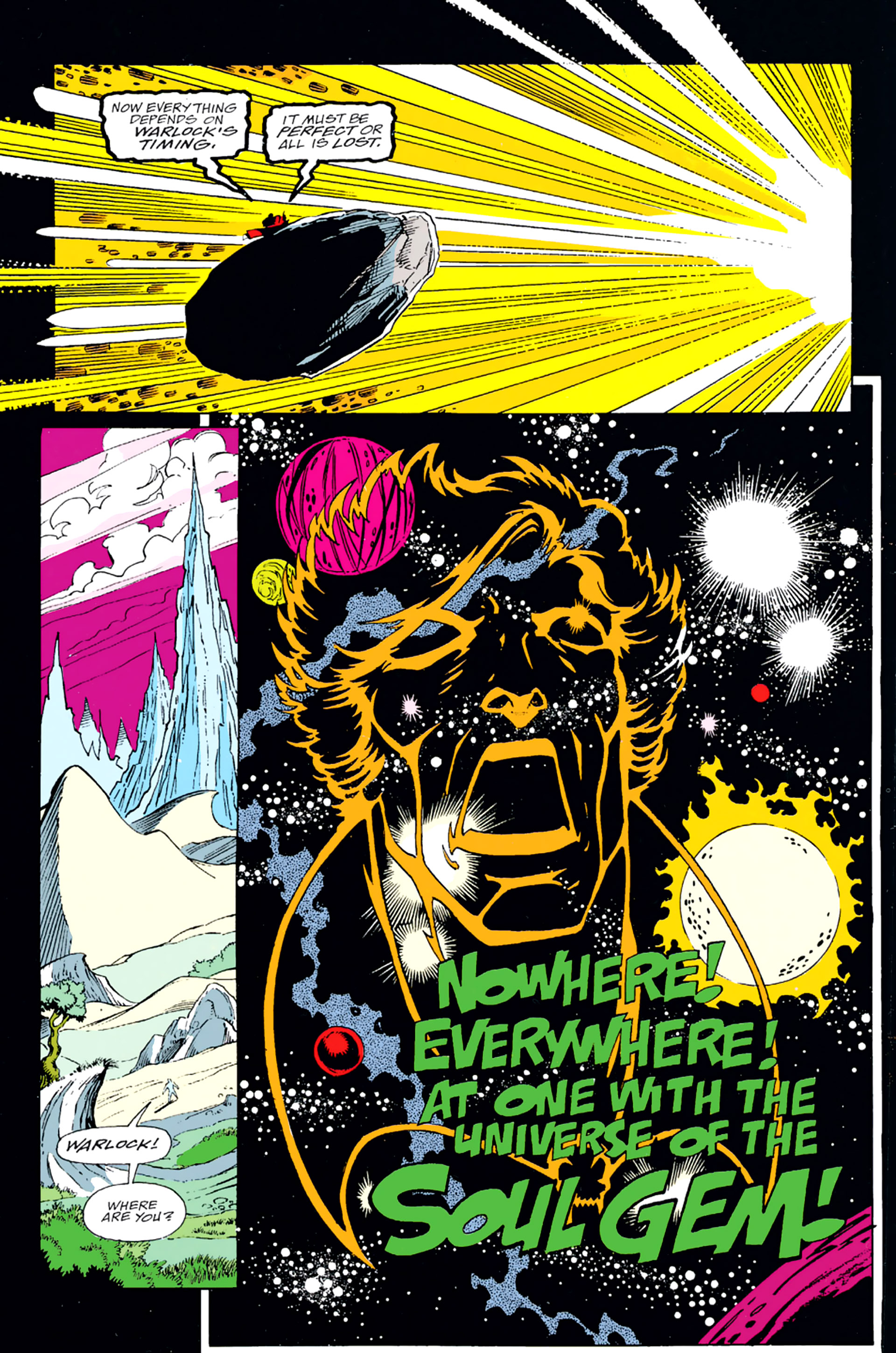 Read online Infinity Gauntlet (1991) comic -  Issue #6 - 17