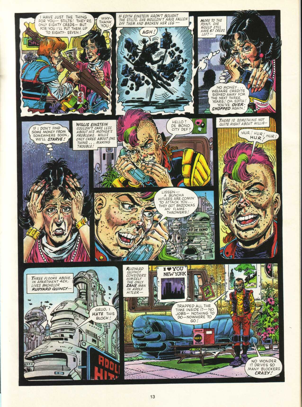 Read online Judge Dredd Mega-Special comic -  Issue #1 - 13
