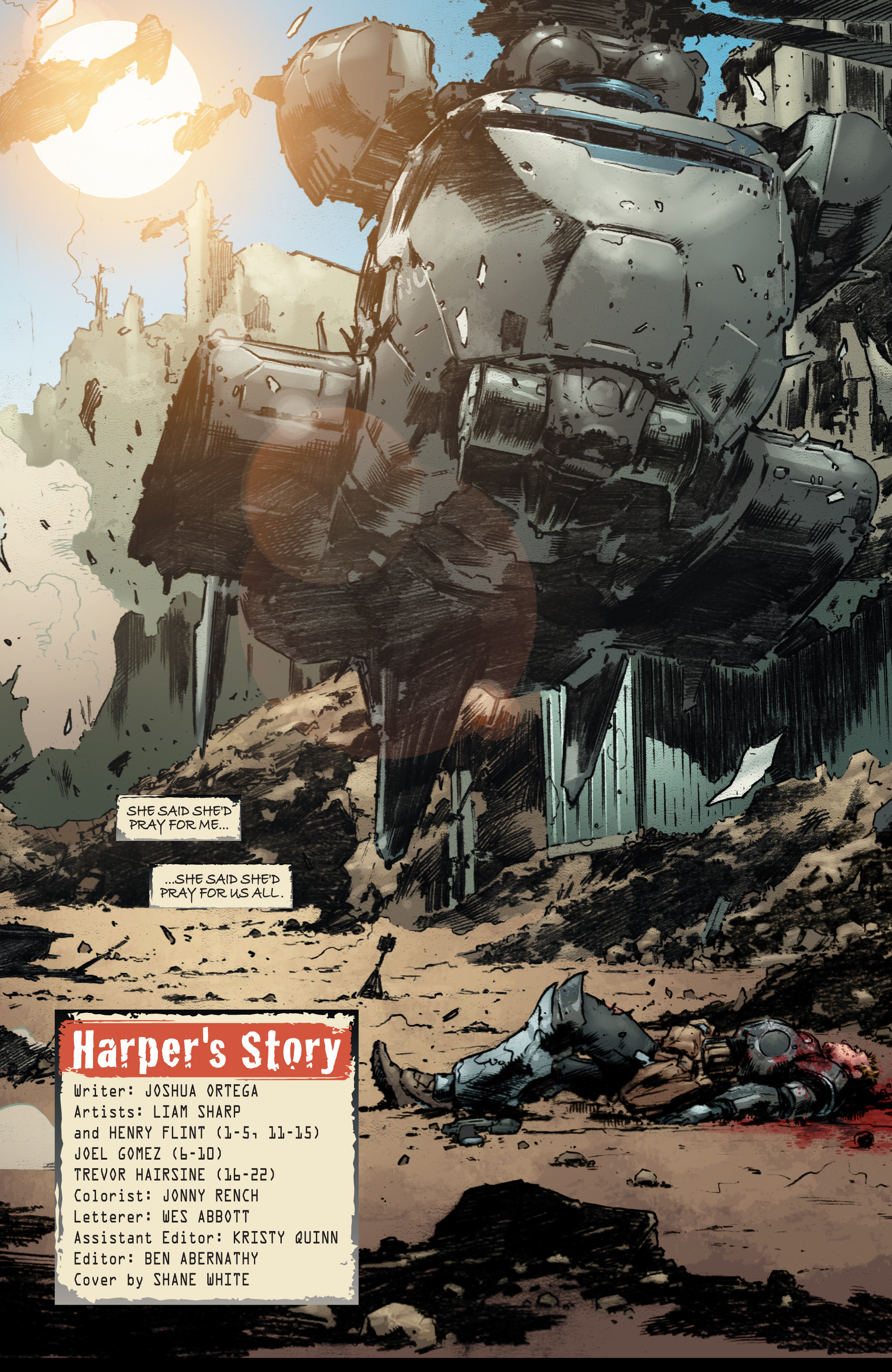 Read online Gears Of War comic -  Issue #8 - 23