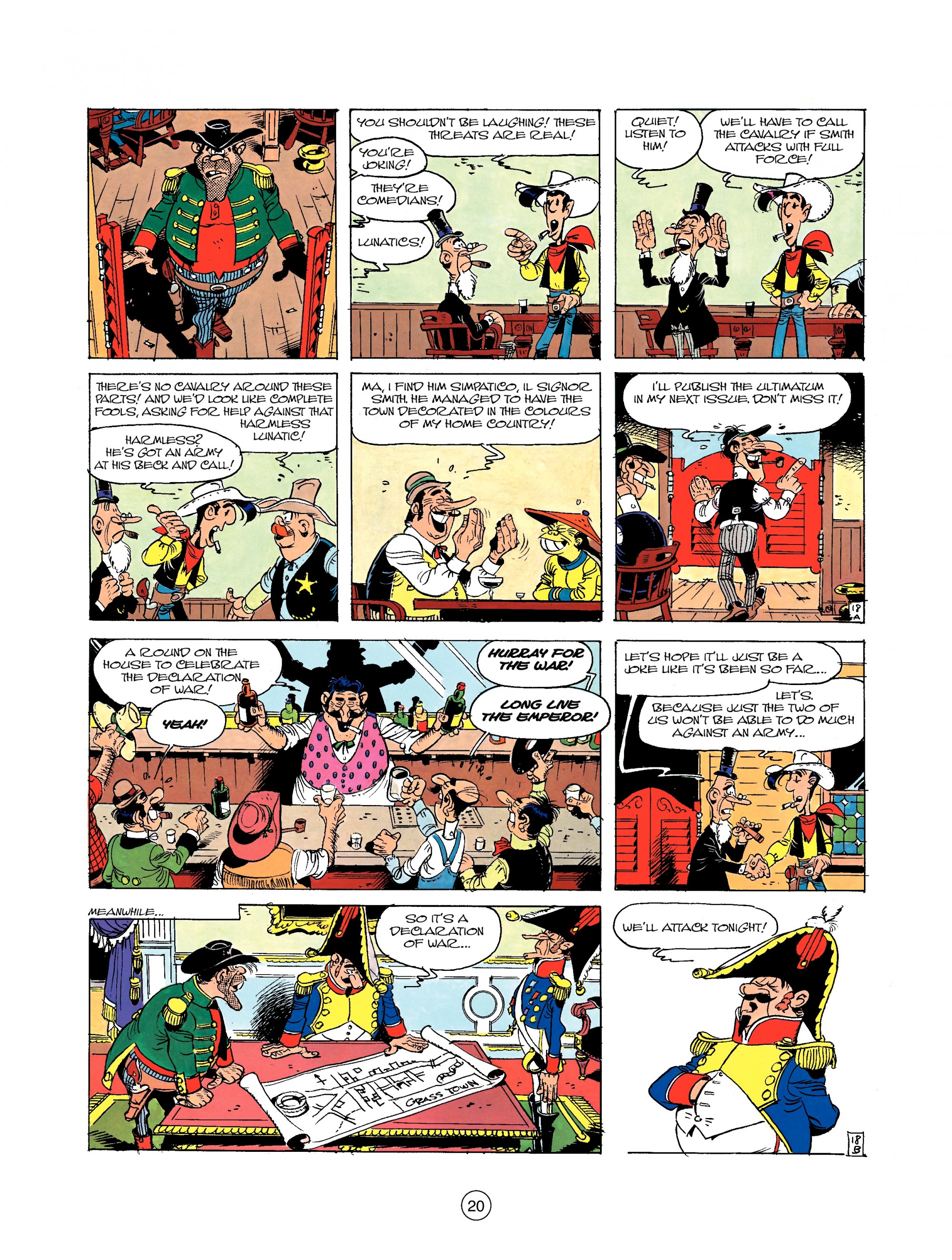 Read online A Lucky Luke Adventure comic -  Issue #22 - 20