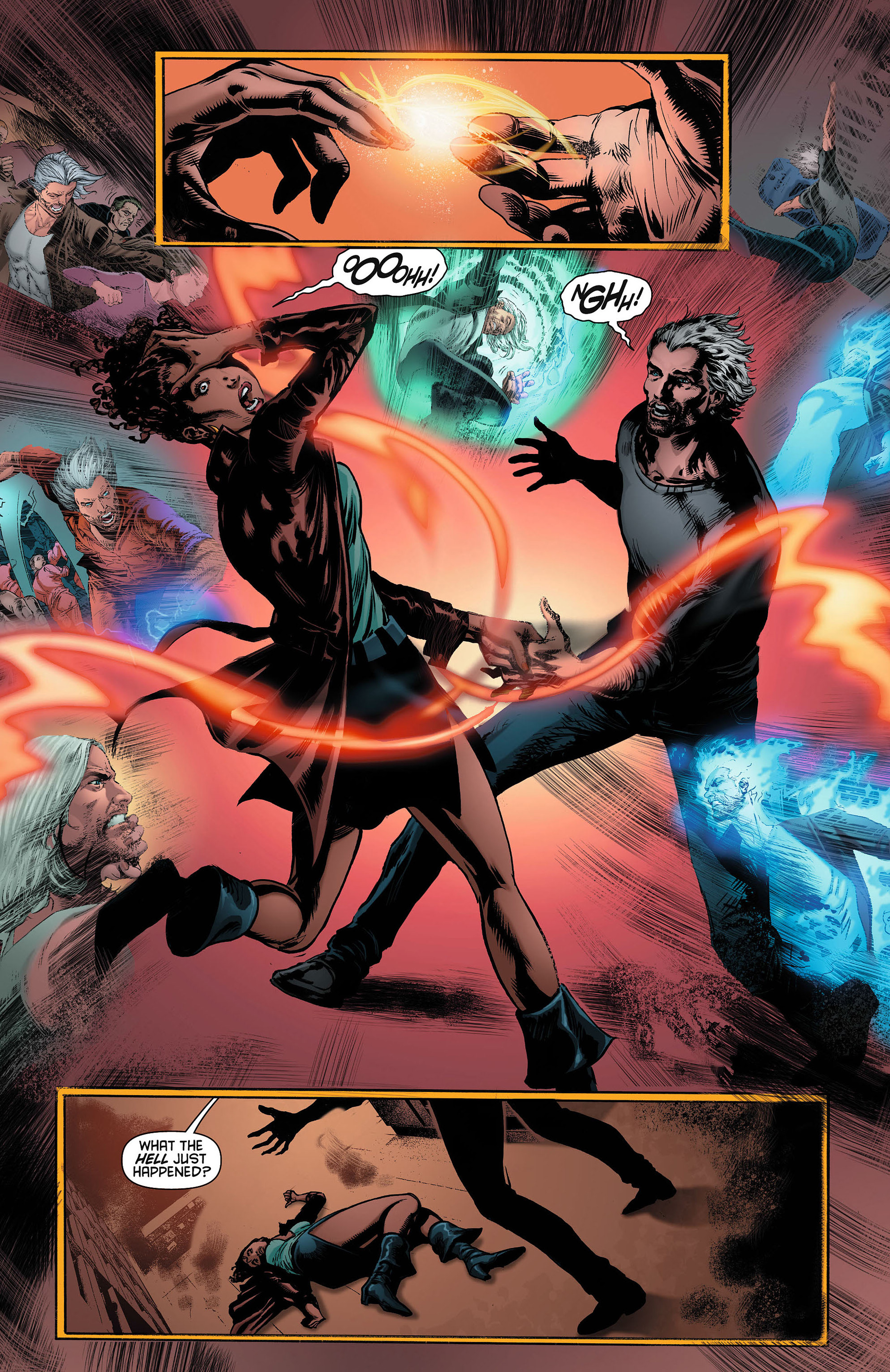 Read online Resurrection Man (2011) comic -  Issue #8 - 9