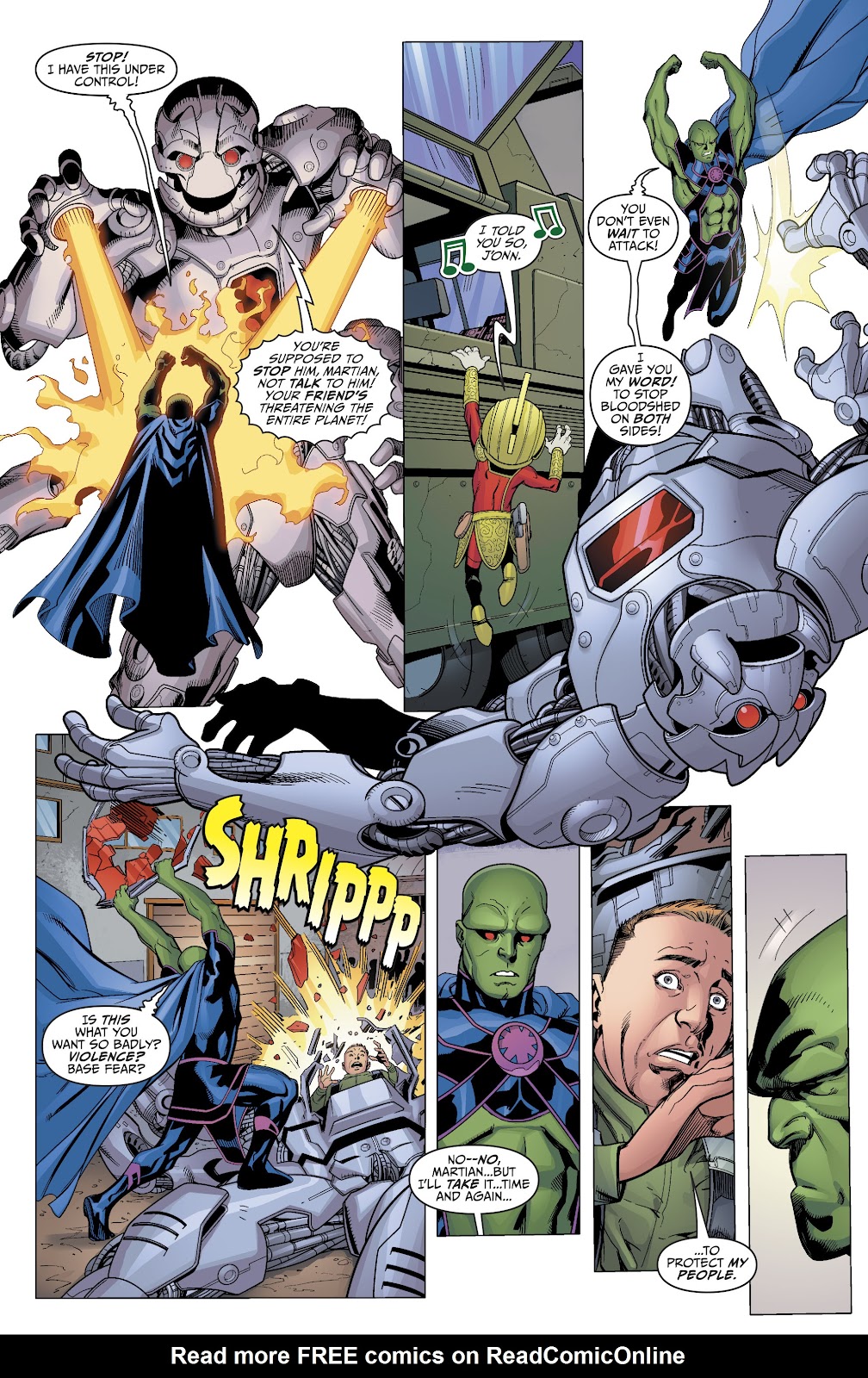 Martian Manhunter/Marvin the Martian Special issue Full - Page 25