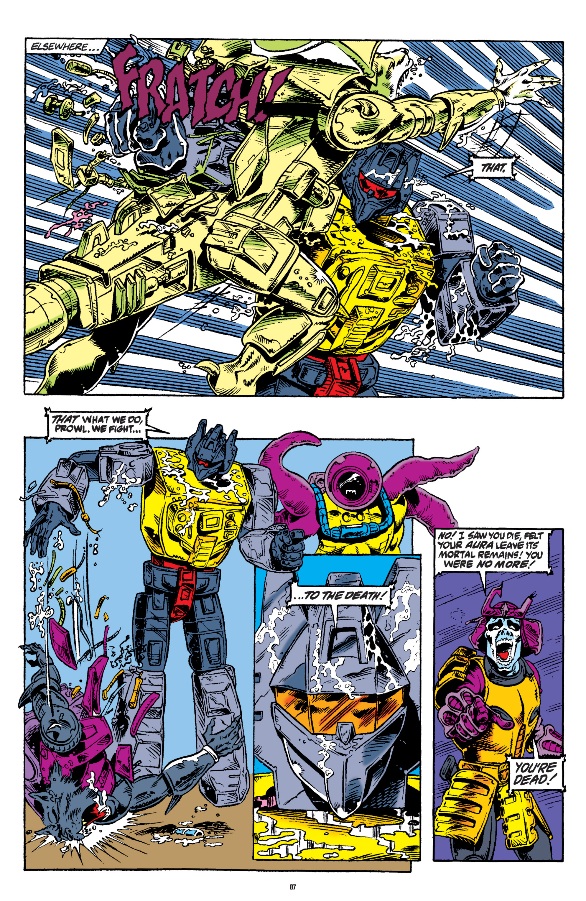 Read online The Transformers Classics comic -  Issue # TPB 7 - 87