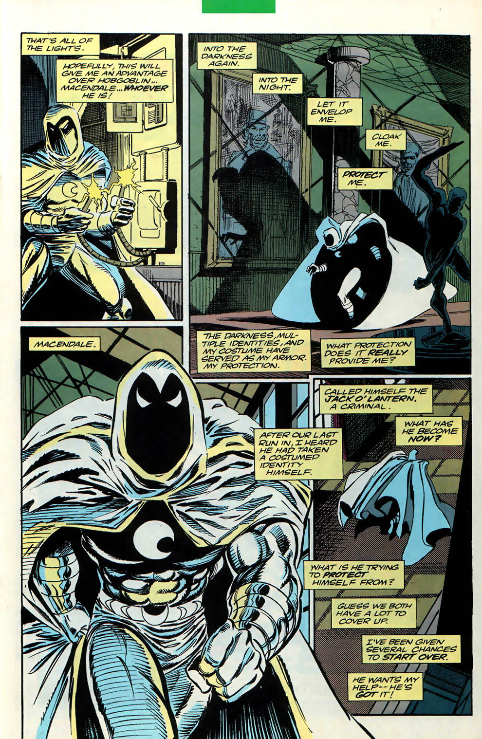 Read online Marc Spector: Moon Knight comic -  Issue #33 - 7