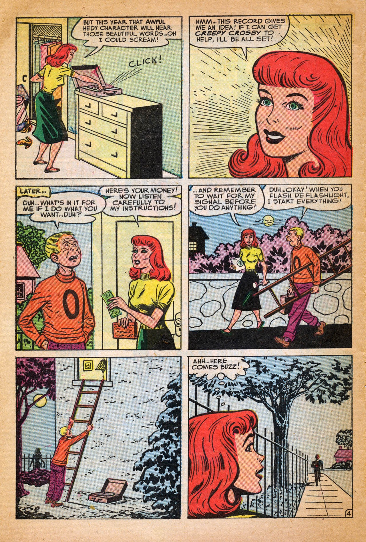 Read online Patsy and Hedy comic -  Issue #29 - 30