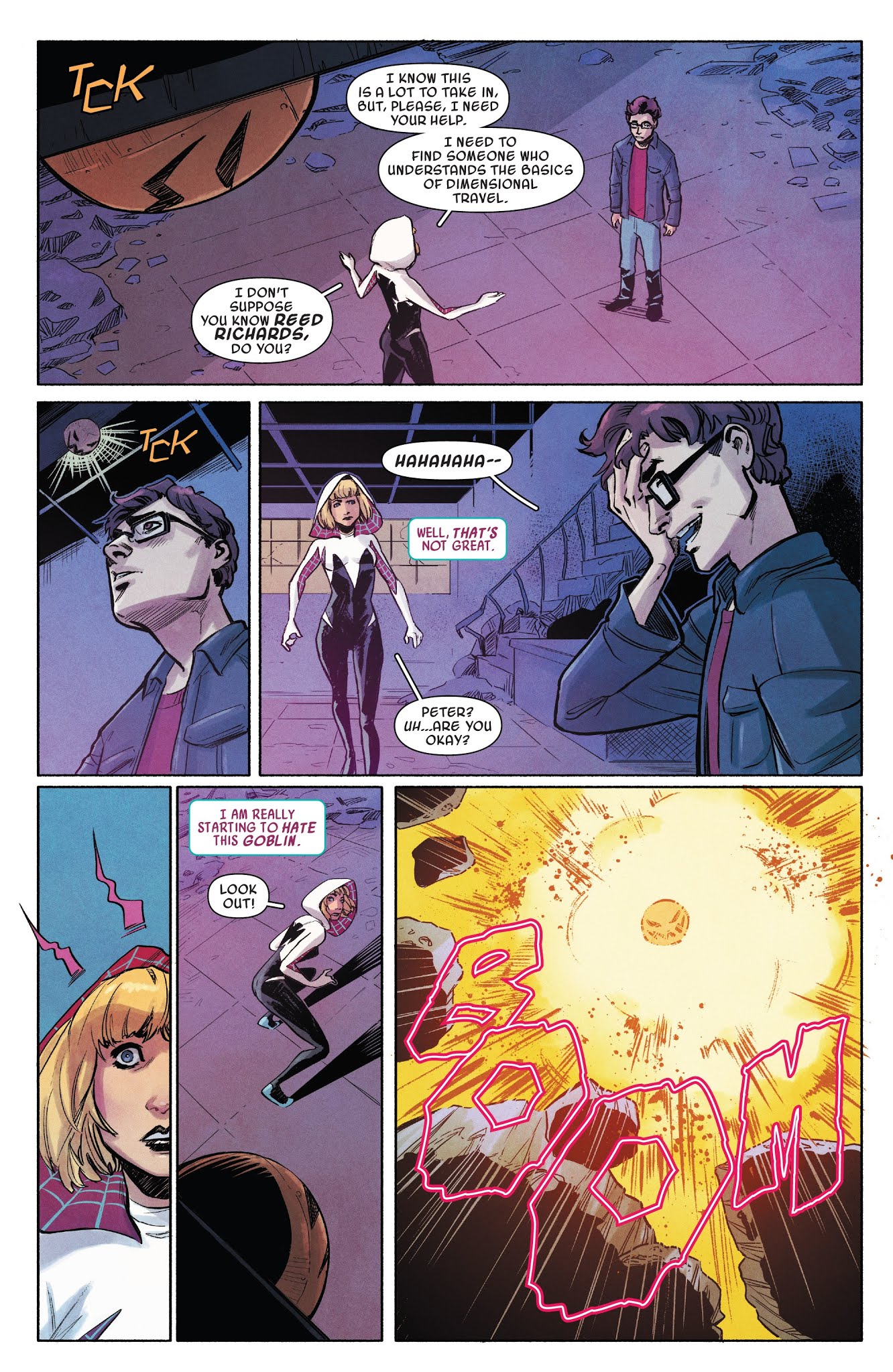 Read online Spider-Gwen: Ghost-Spider comic -  Issue #2 - 4