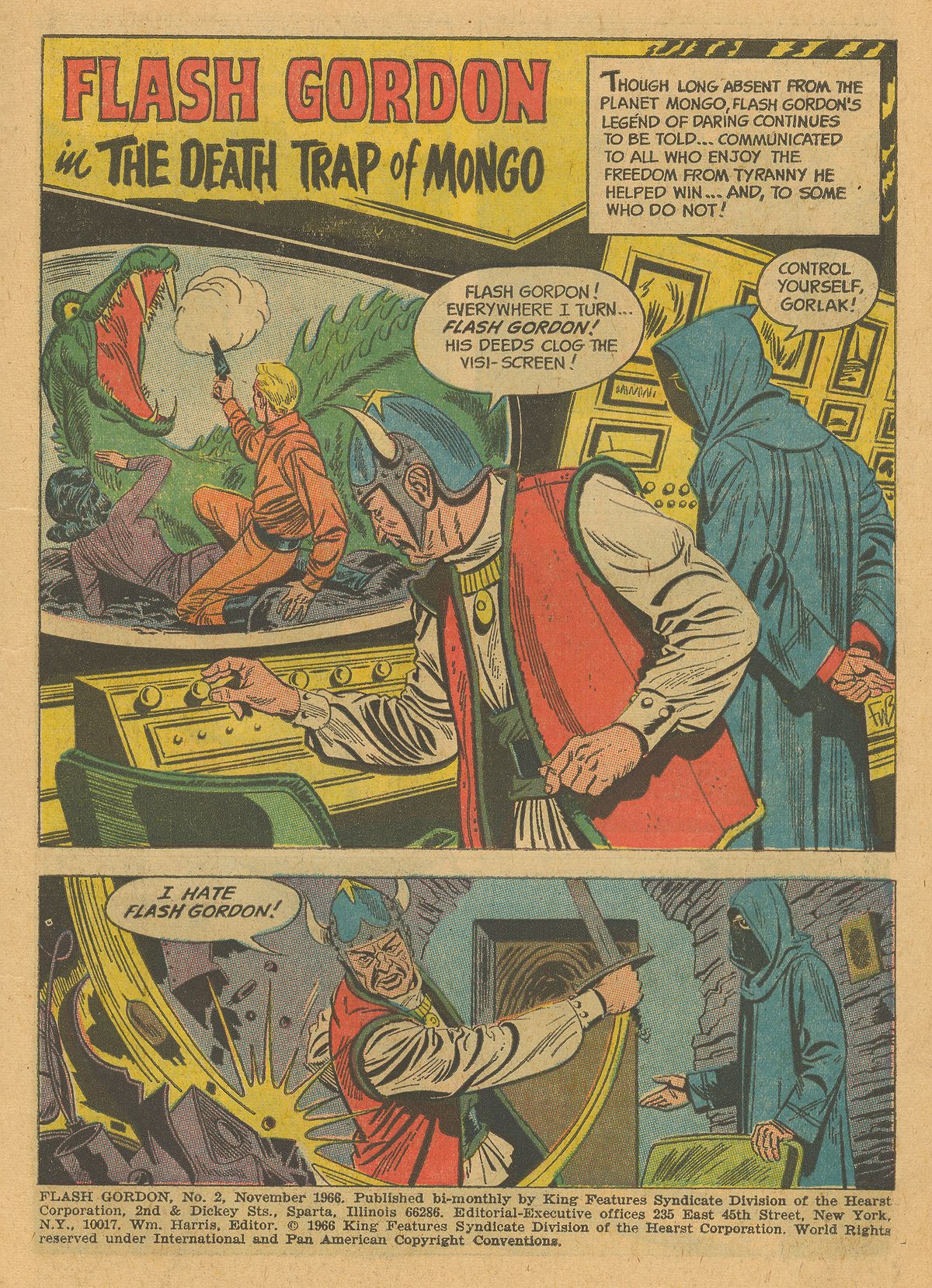 Read online Flash Gordon (1966) comic -  Issue #2 - 3