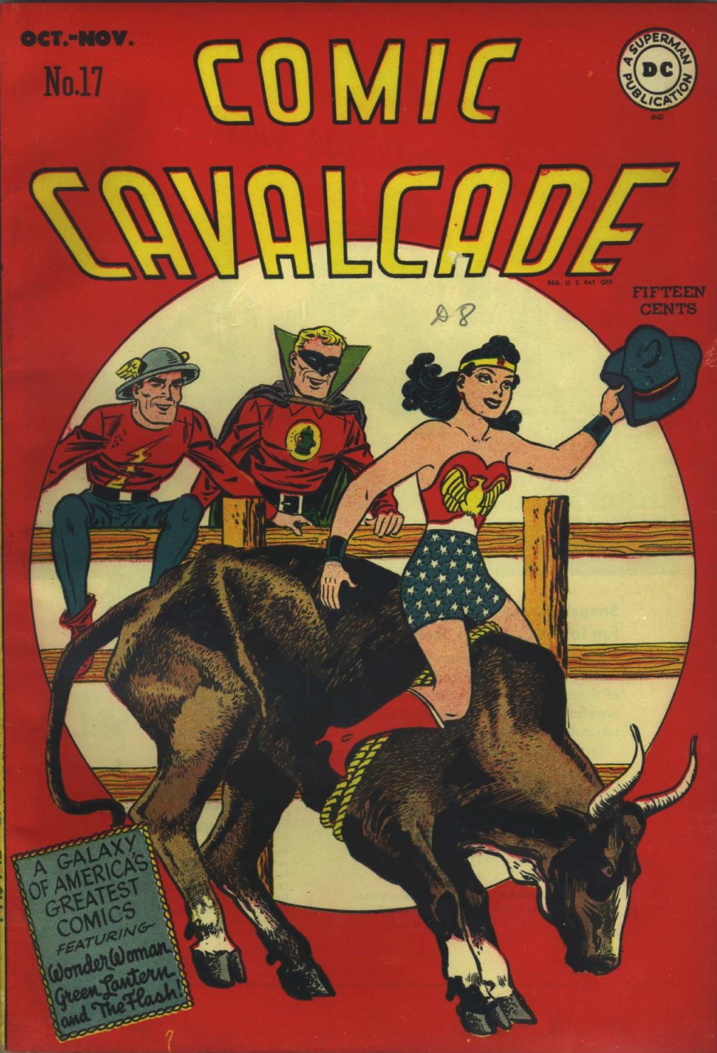 Read online Comic Cavalcade comic -  Issue #17 - 1